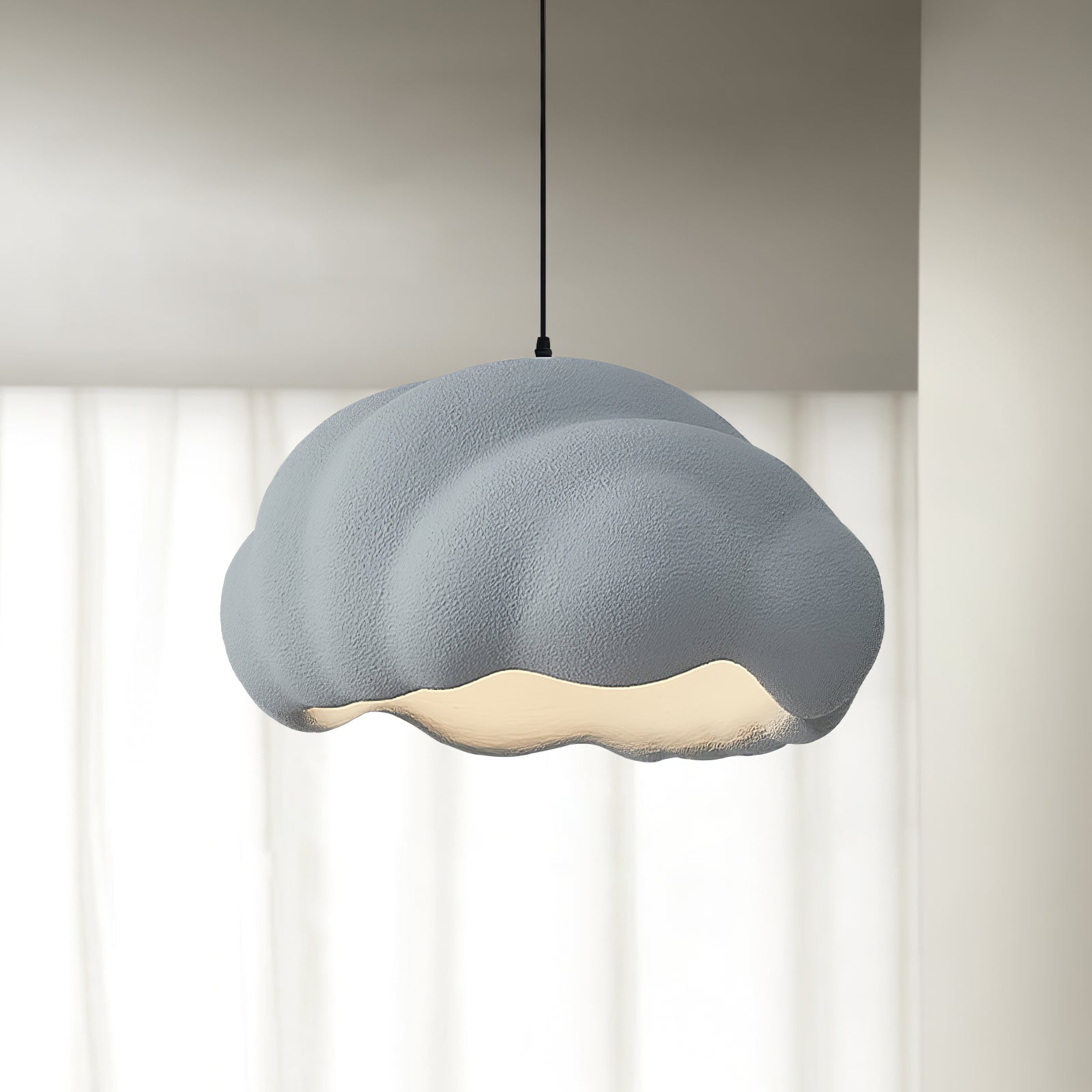 Itheira Modern Minimalist Plastic Metal Pendant Light - Blowlighting