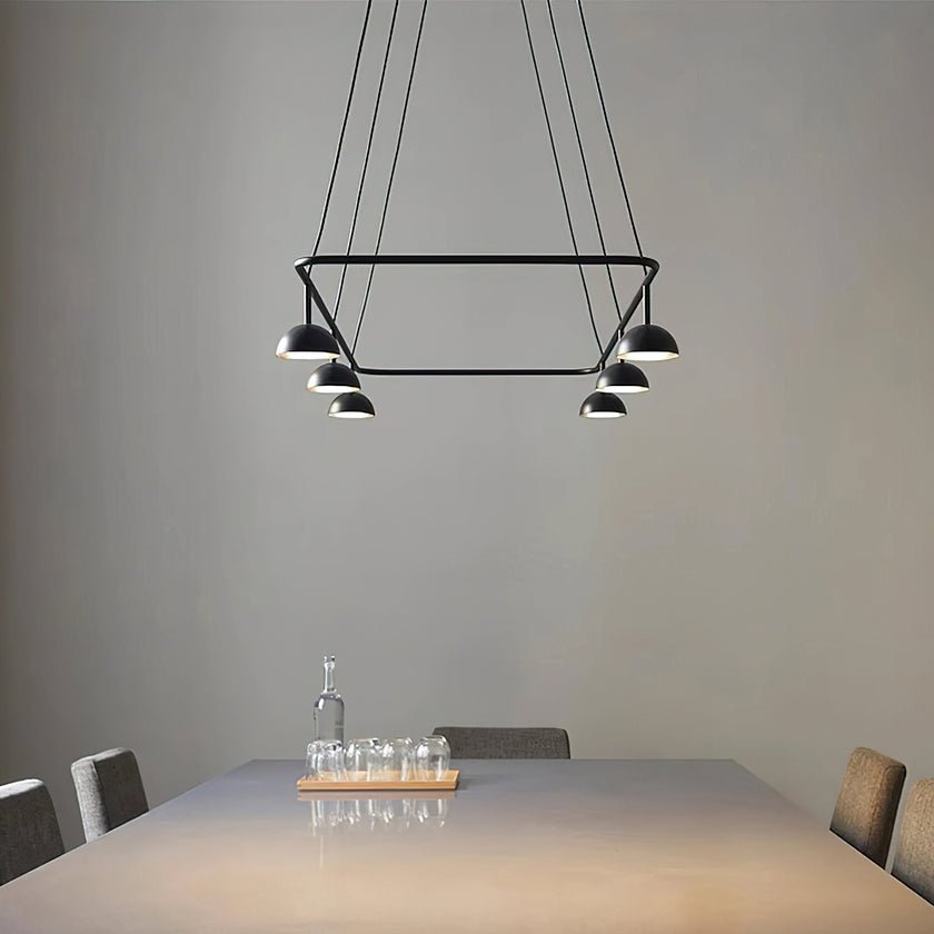 Aurora Chandelier LED Sleek - Blowlighting