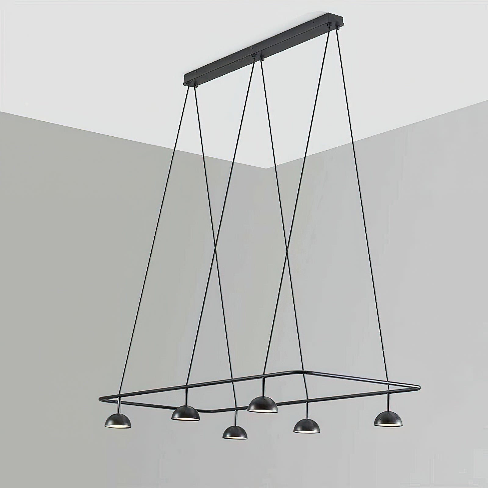 Aurora Chandelier LED Sleek - Blowlighting