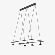 Aurora Chandelier LED Sleek - Blowlighting