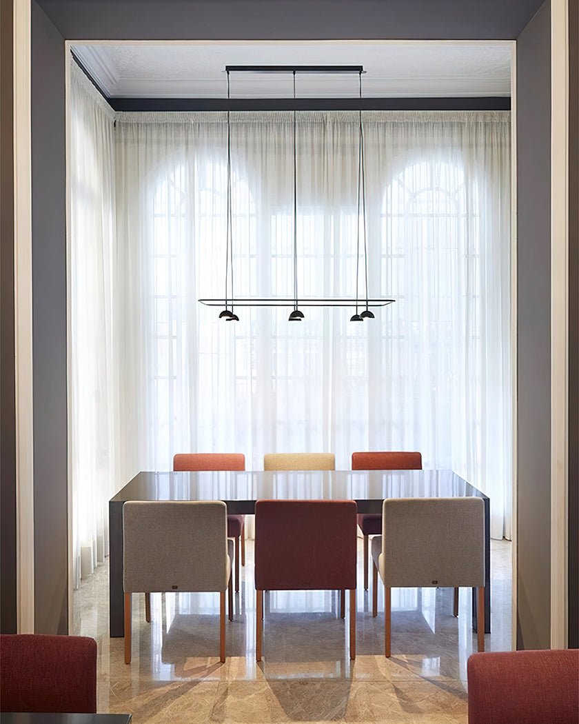 Aurora Chandelier LED Sleek - Blowlighting