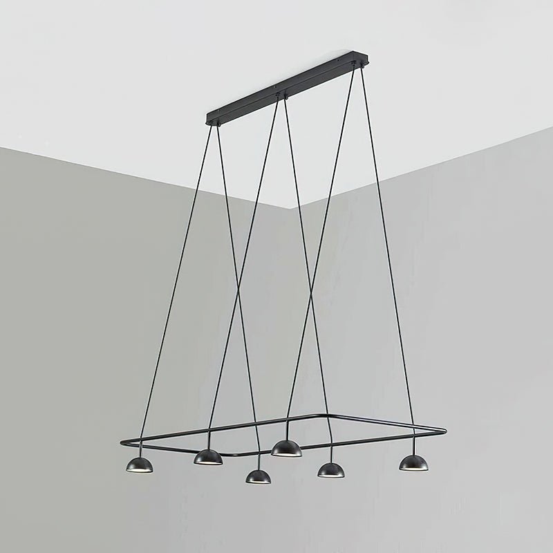 Aurora Chandelier LED Sleek - Blowlighting
