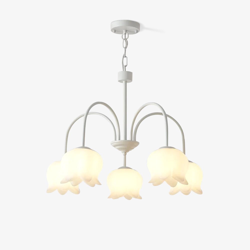 Curved Arm Bell Chandelier - Blowlighting