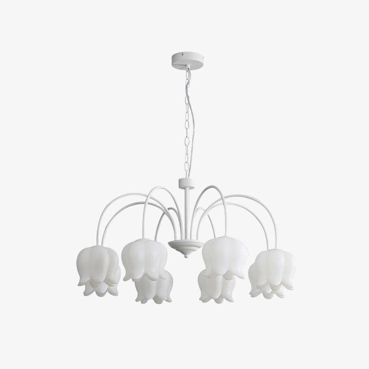 Curved Arm Bell Chandelier - Blowlighting
