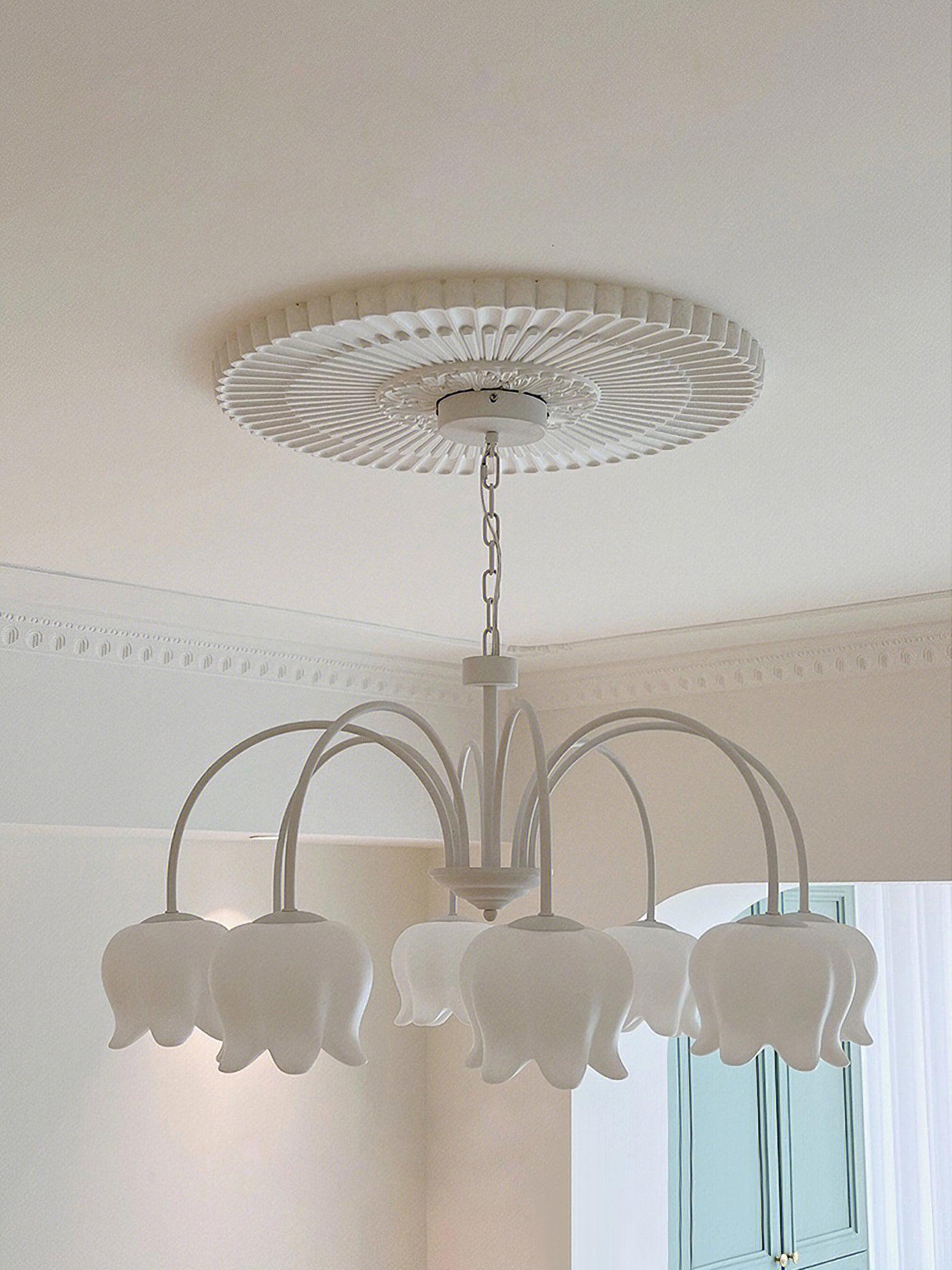 Curved Arm Bell Chandelier - Blowlighting
