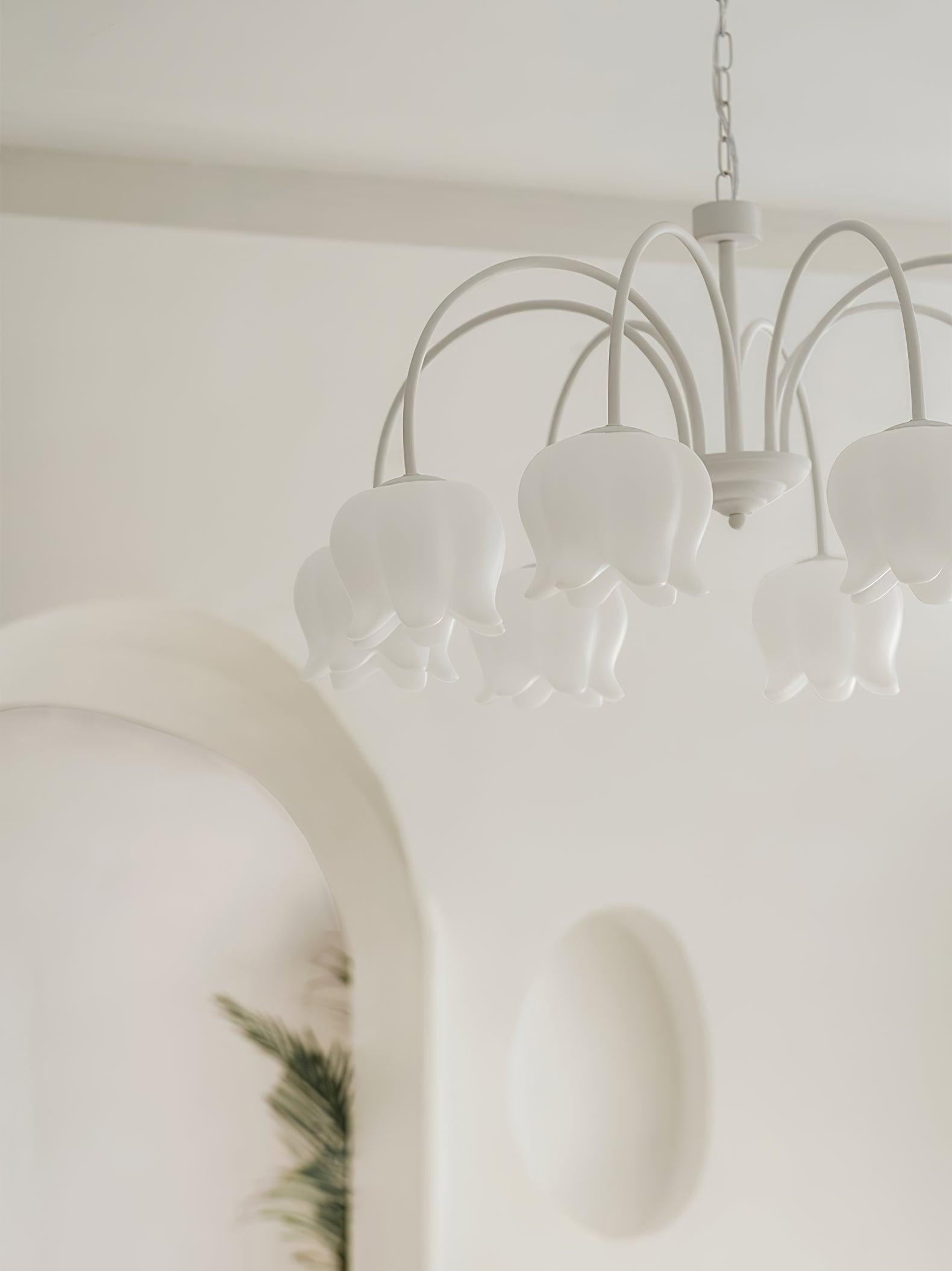 Curved Arm Bell Chandelier - Blowlighting