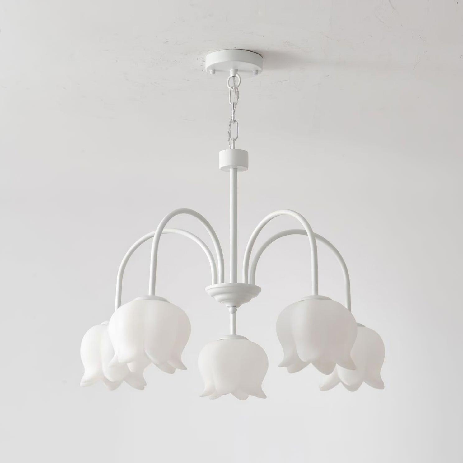 Curved Arm Bell Chandelier - Blowlighting