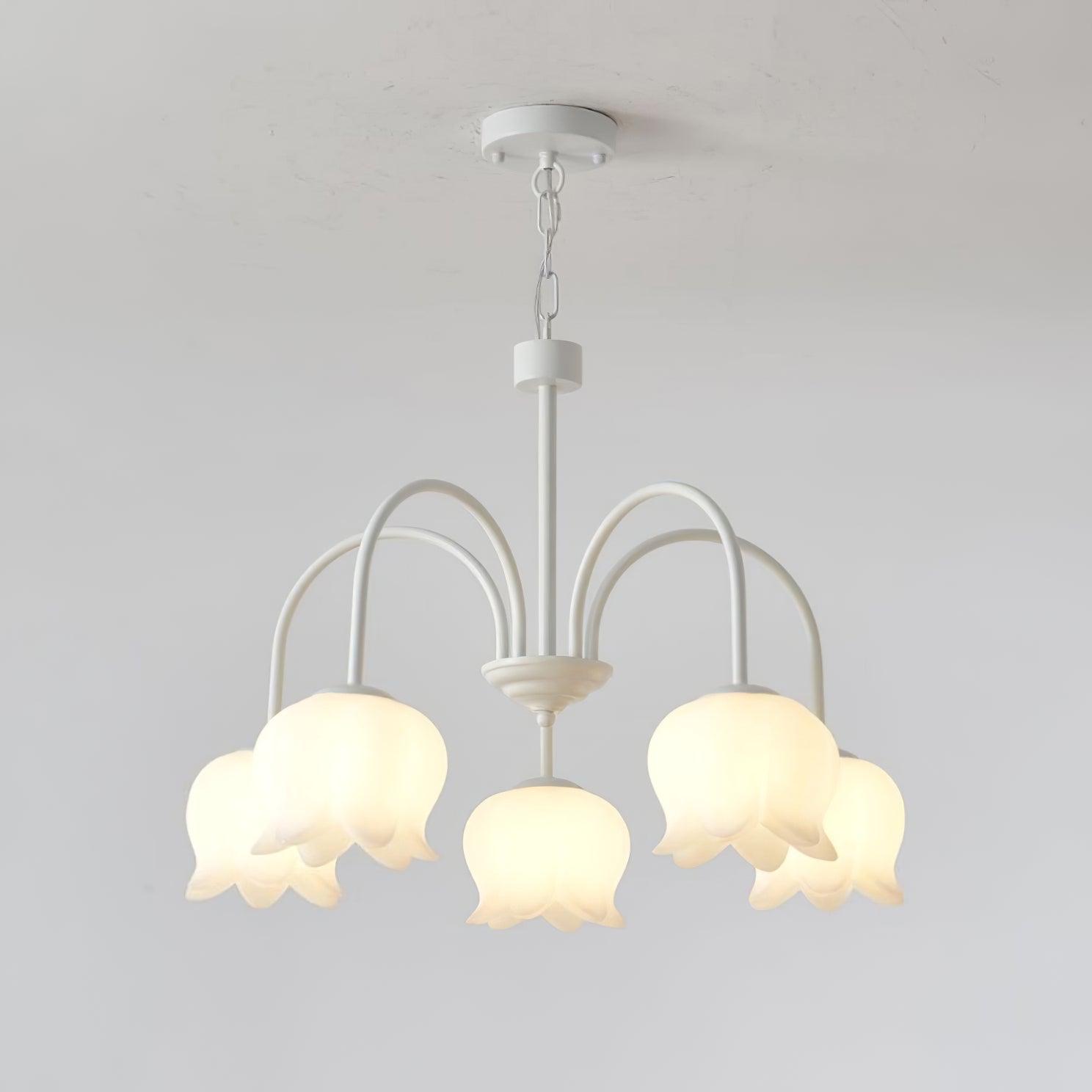 Curved Arm Bell Chandelier - Blowlighting