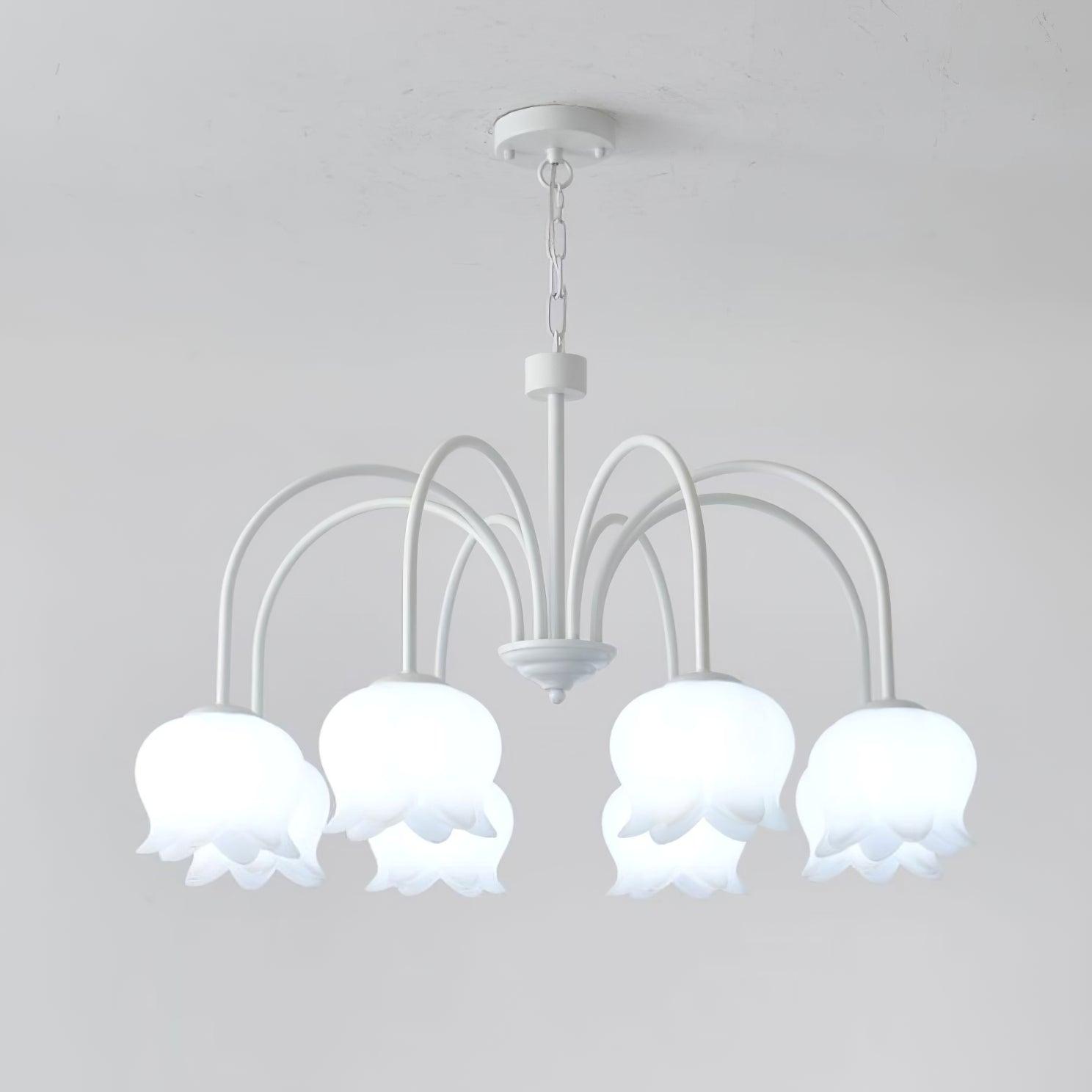 Curved Arm Bell Chandelier - Blowlighting