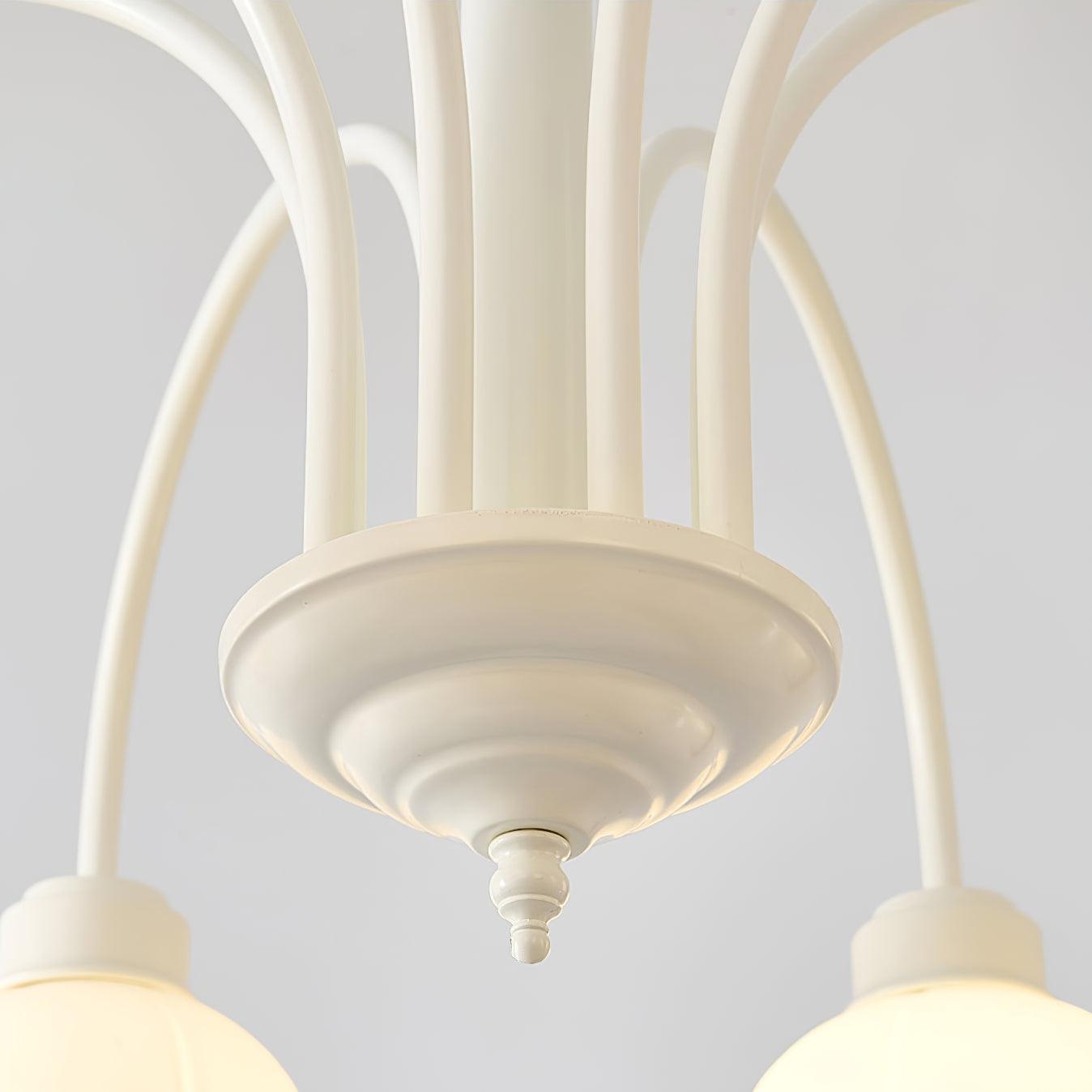 Curved Arm Bell Chandelier - Blowlighting