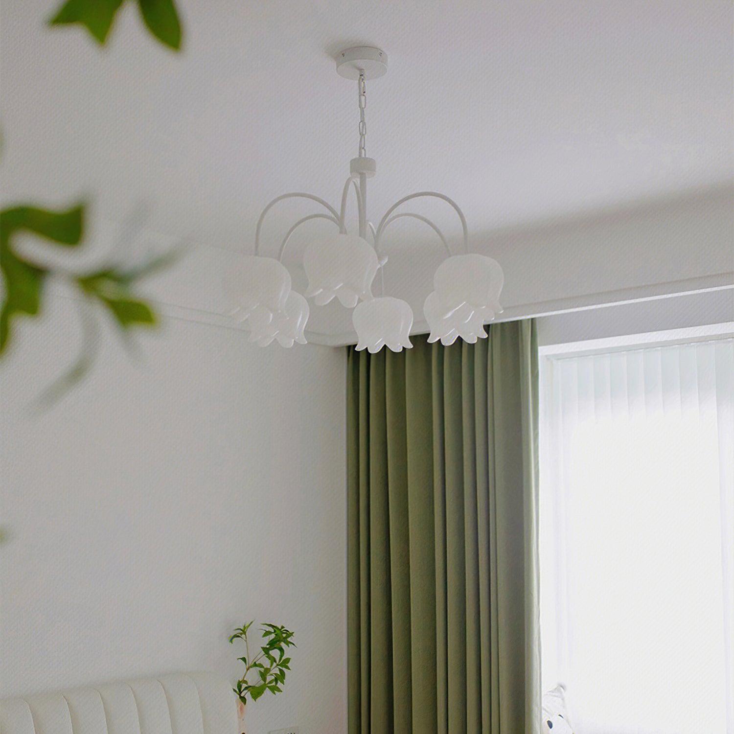 Curved Arm Bell Chandelier - Blowlighting