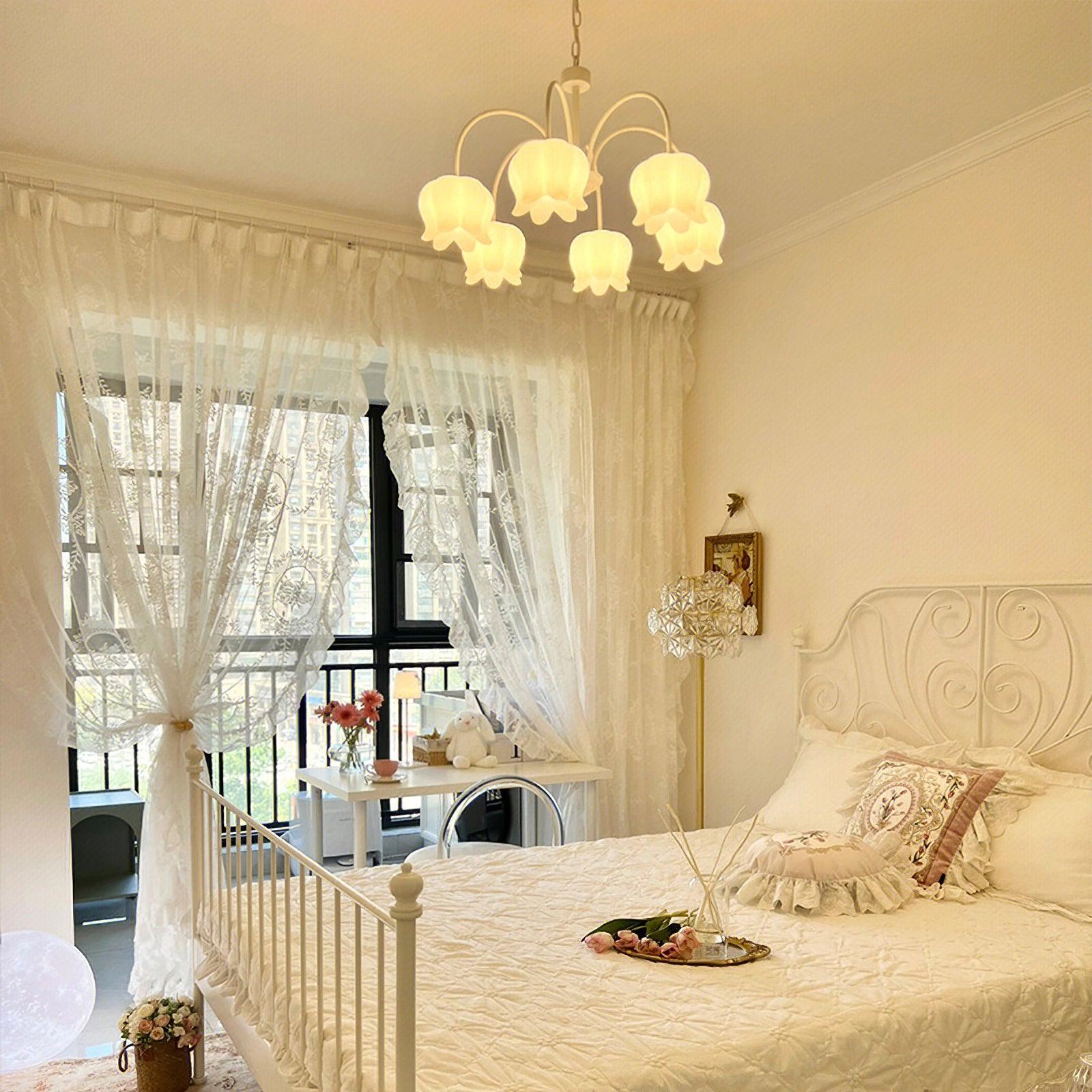 Curved Arm Bell Chandelier - Blowlighting