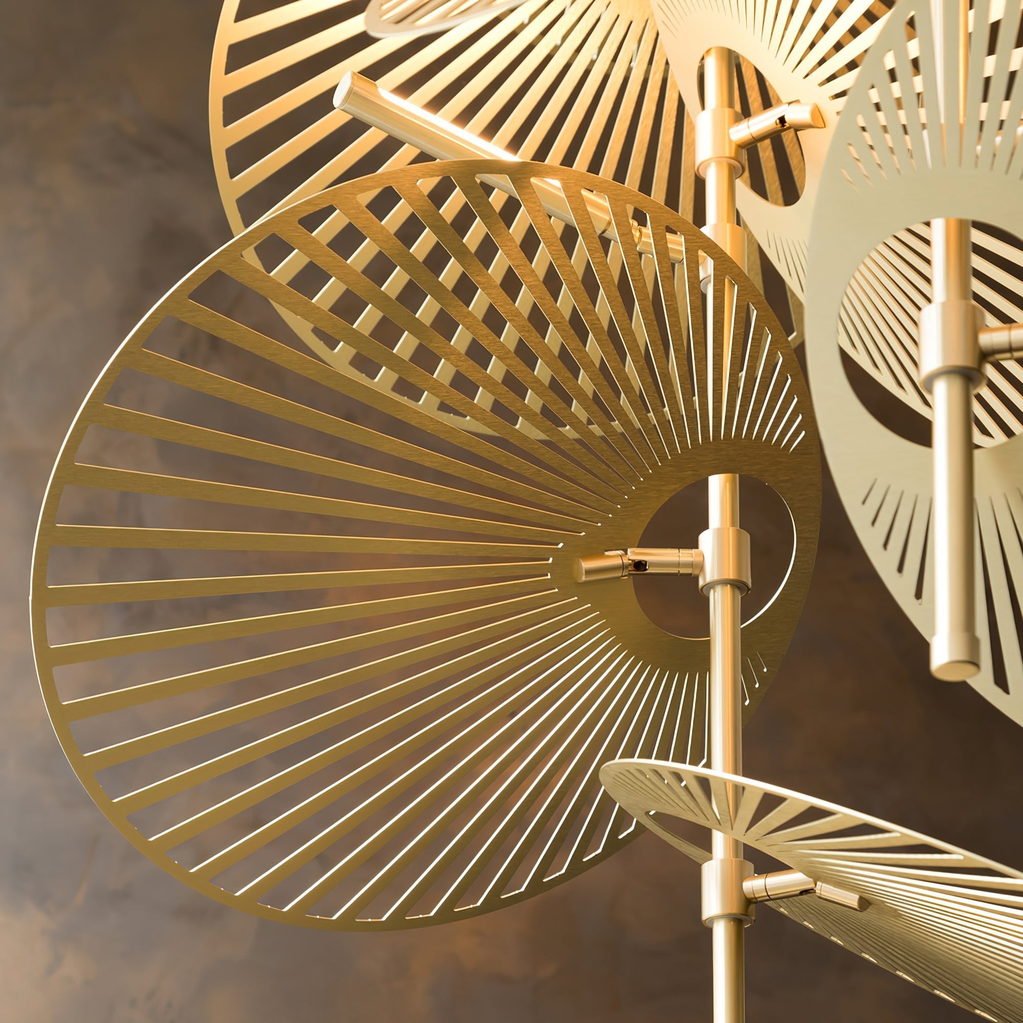 Odoraris Luxury Leaf Chandelier - Blowlighting