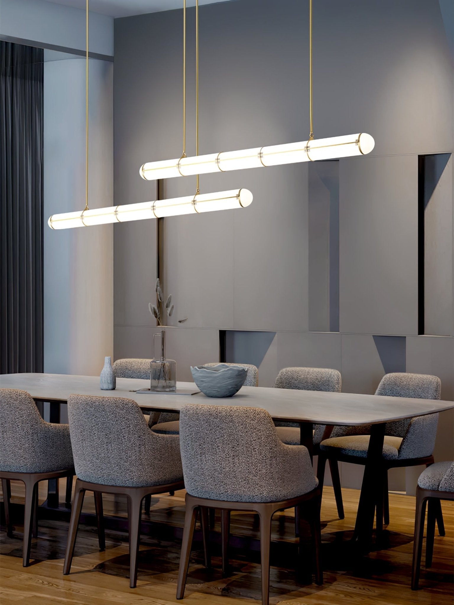 Cylindrical Endless Pendant Light - Blowlighting
