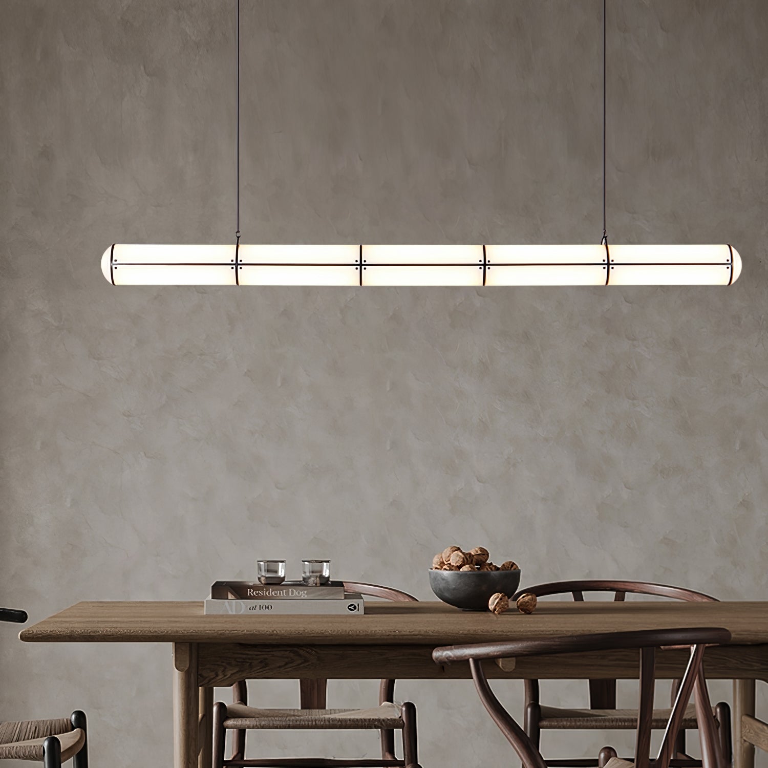 Cylindrical Endless Pendant Light - Blowlighting