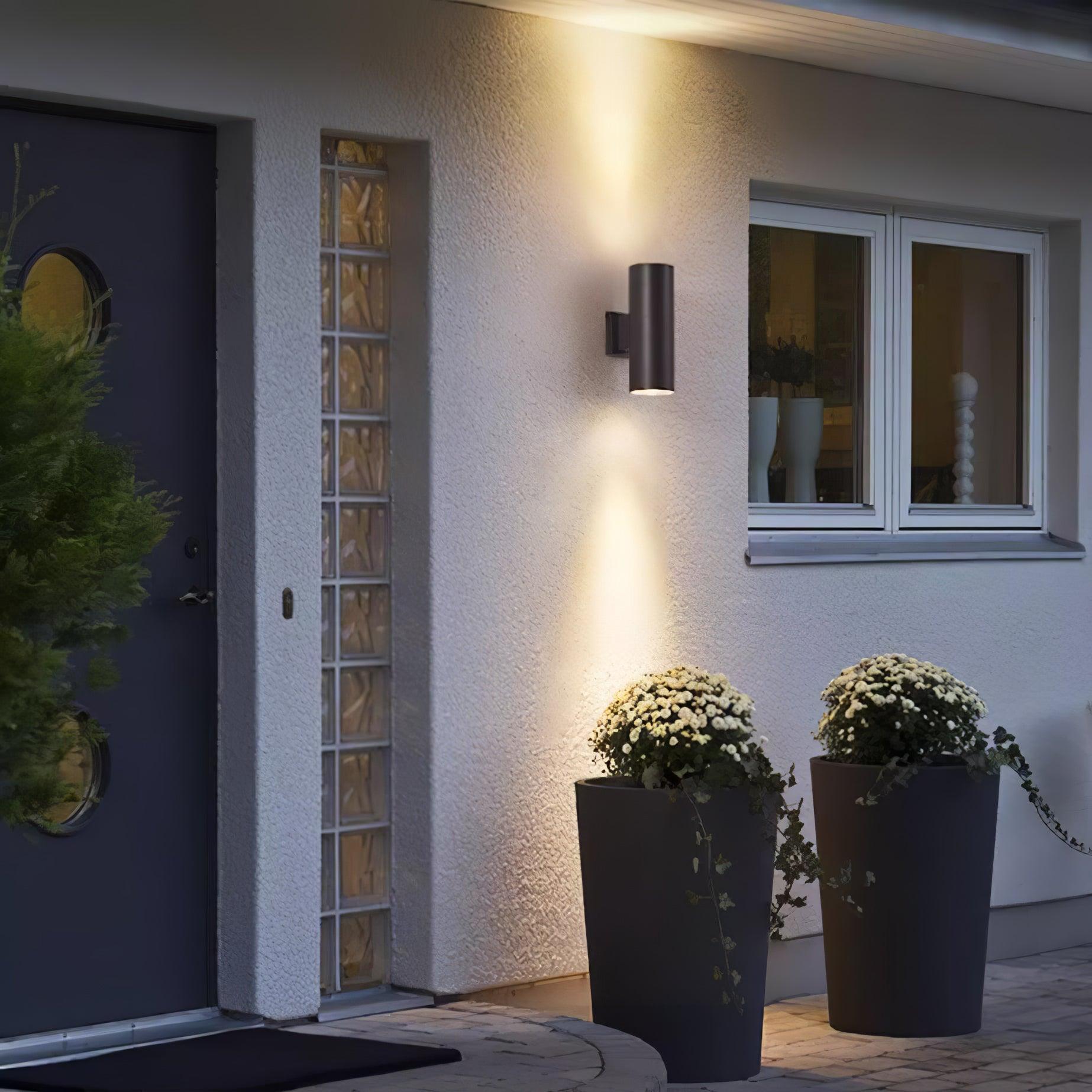 Cylindrical Outdoor Wall Light - Blowlighting