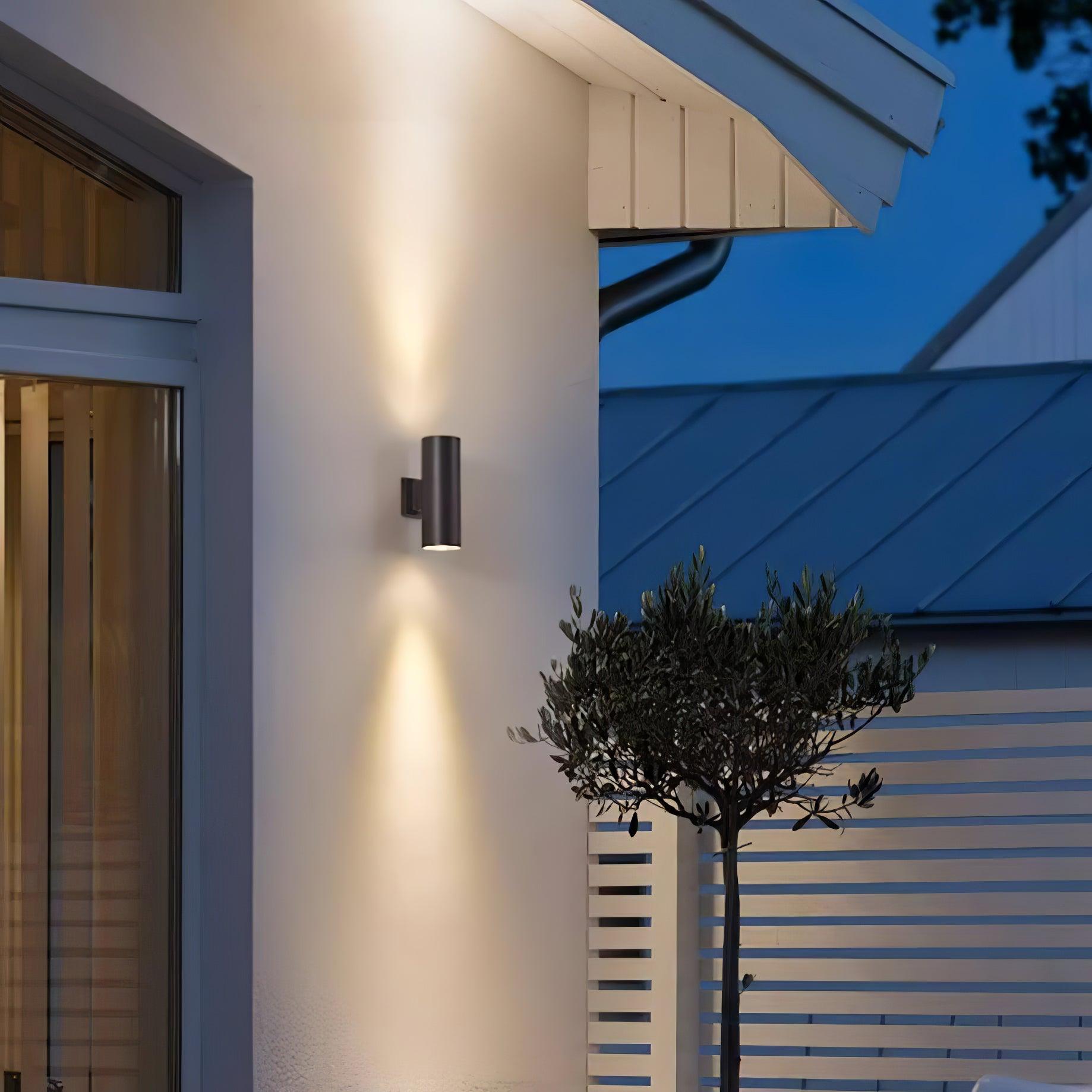 Cylindrical Outdoor Wall Light - Blowlighting
