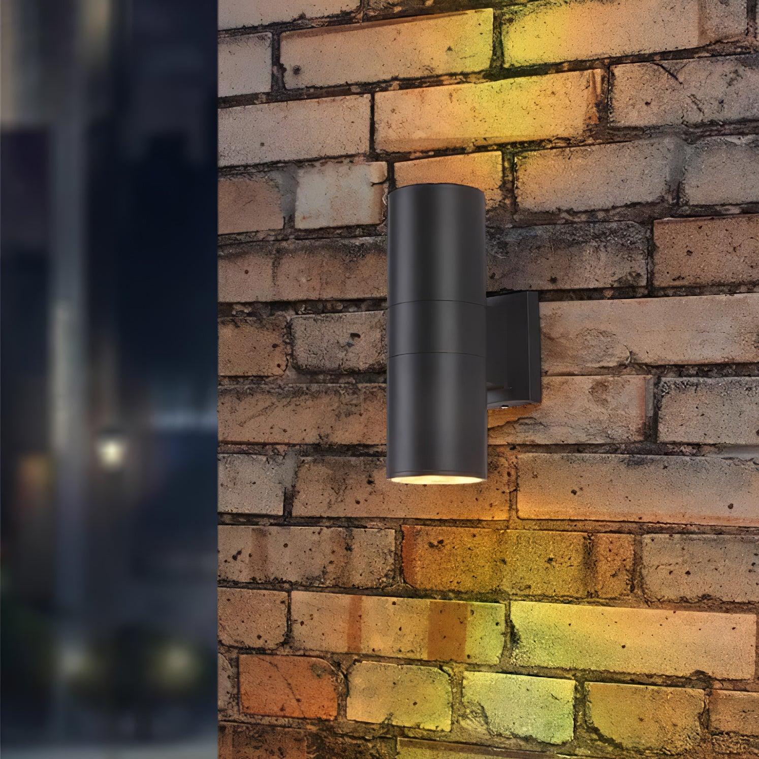 Cylindrical Outdoor Wall Light - Blowlighting
