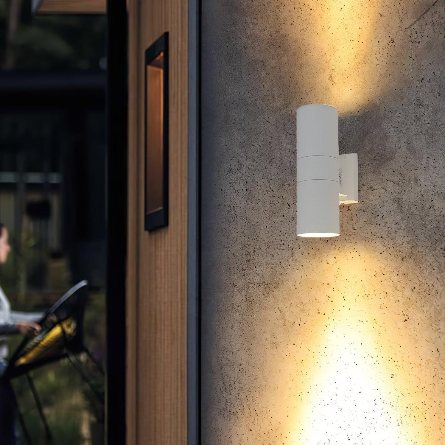 Cylindrical Outdoor Wall Light - Blowlighting