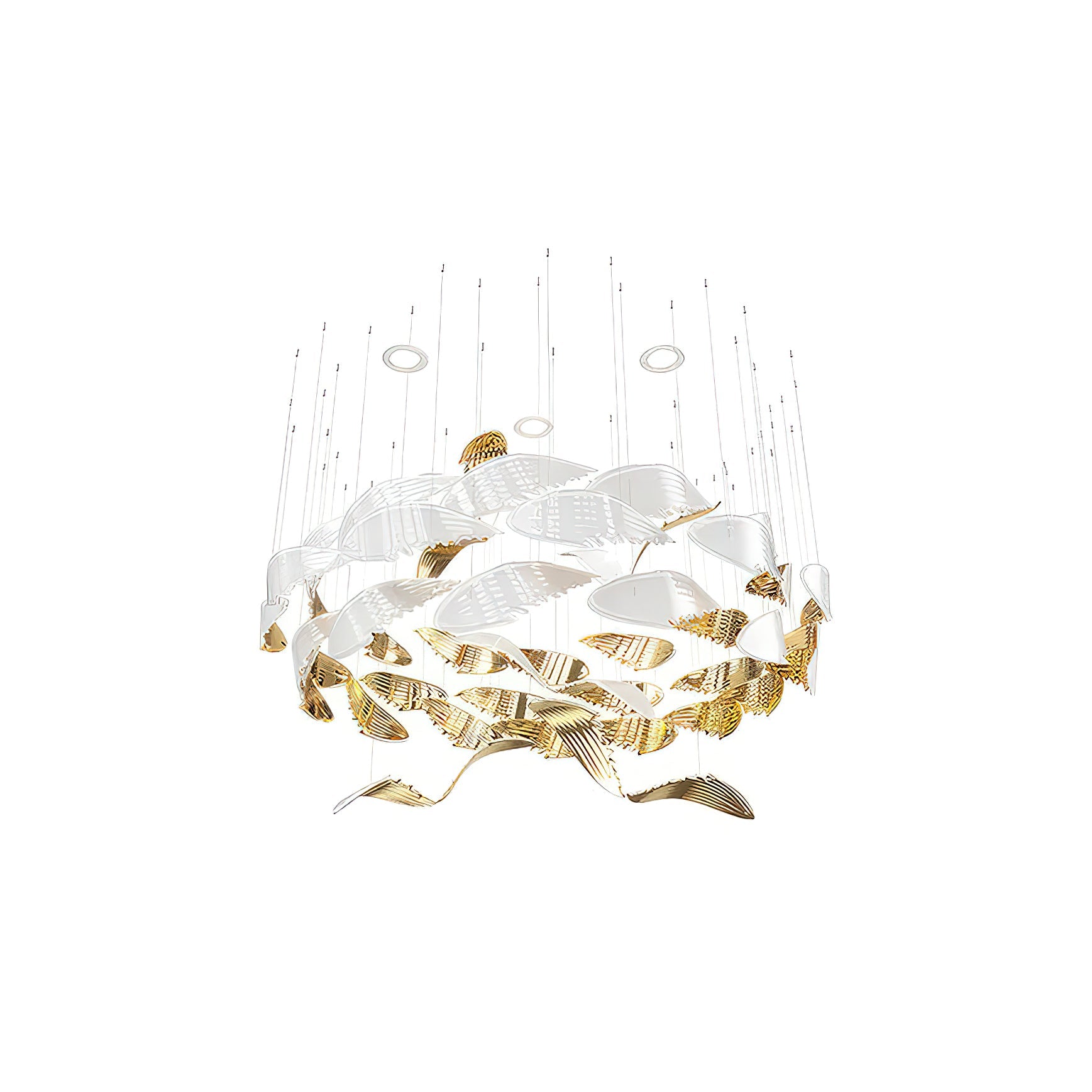 Alvenan Bird Flock Chandelier - Blowlighting