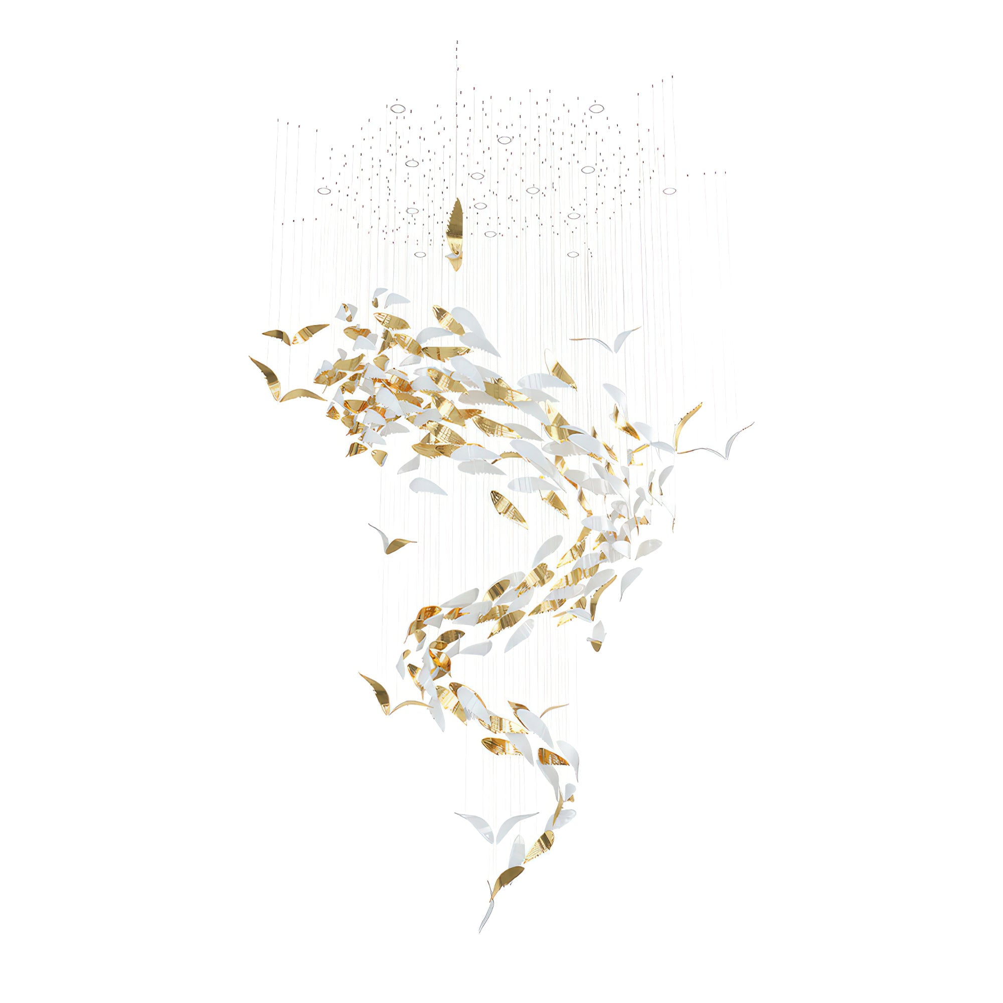 Alvenan Bird Flock Chandelier - Blowlighting