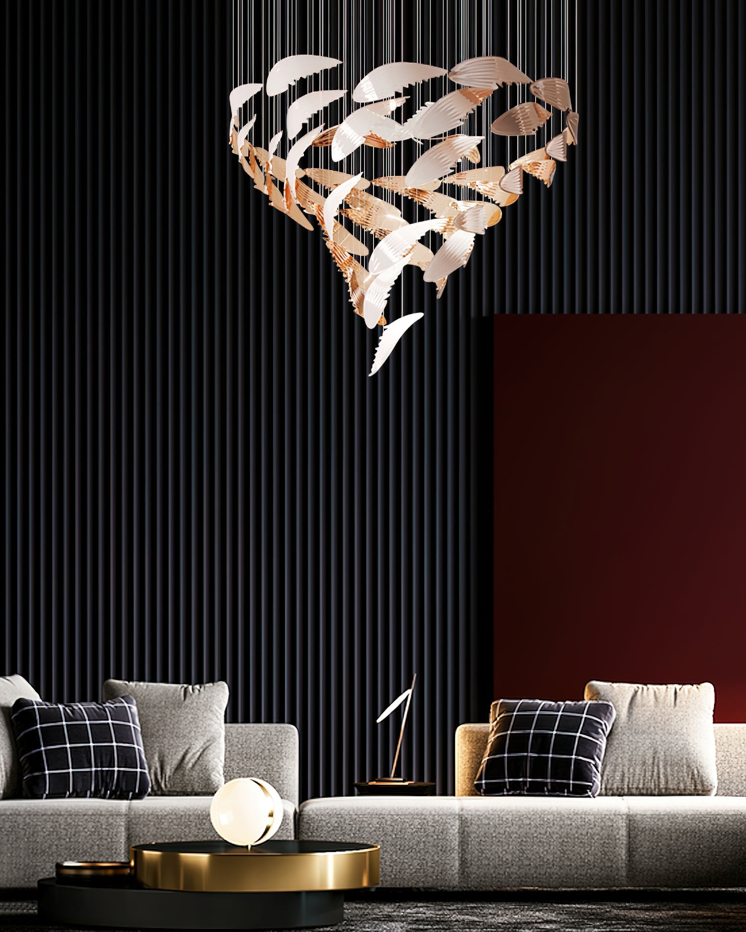 Alvenan Bird Flock Chandelier - Blowlighting