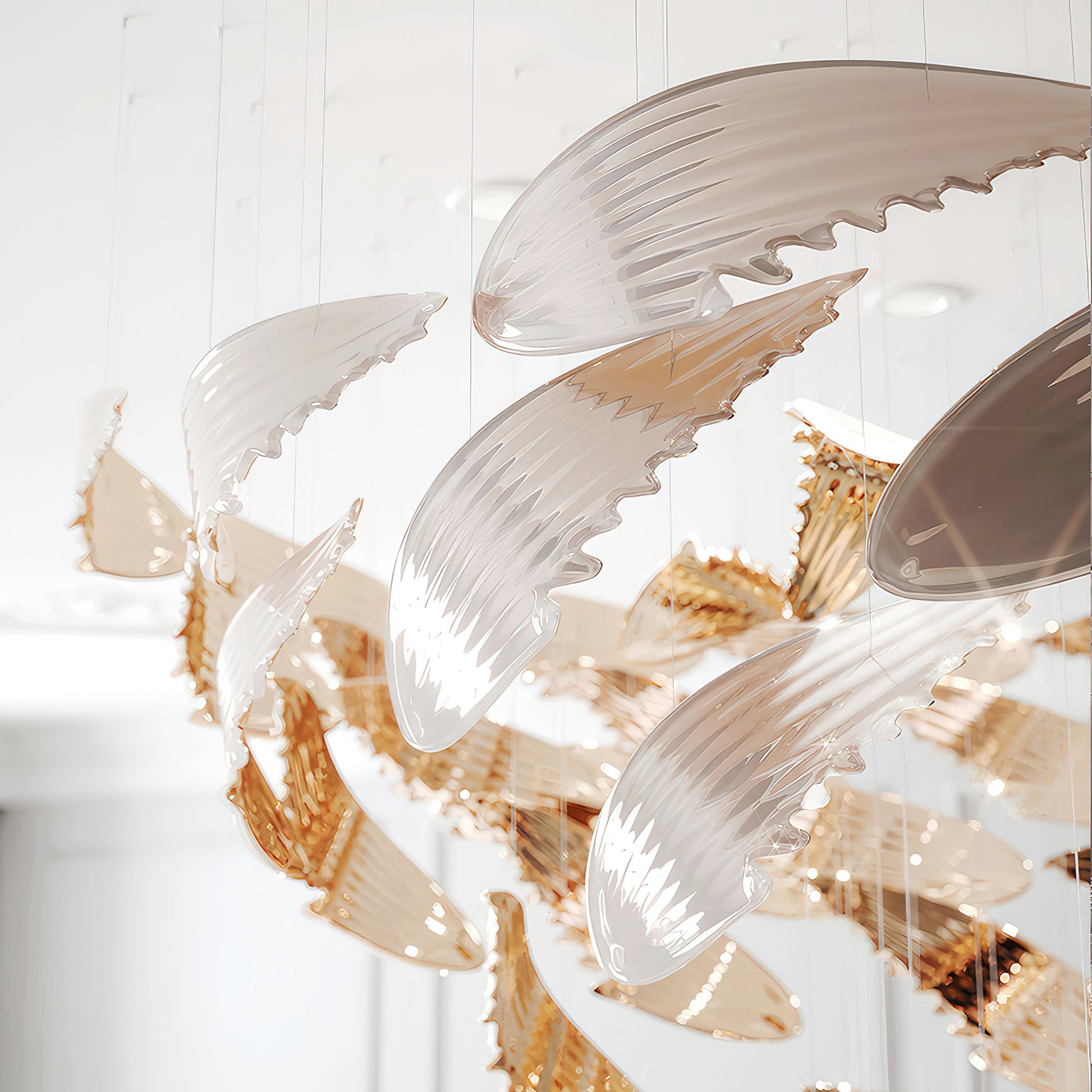 Alvenan Bird Flock Chandelier - Blowlighting