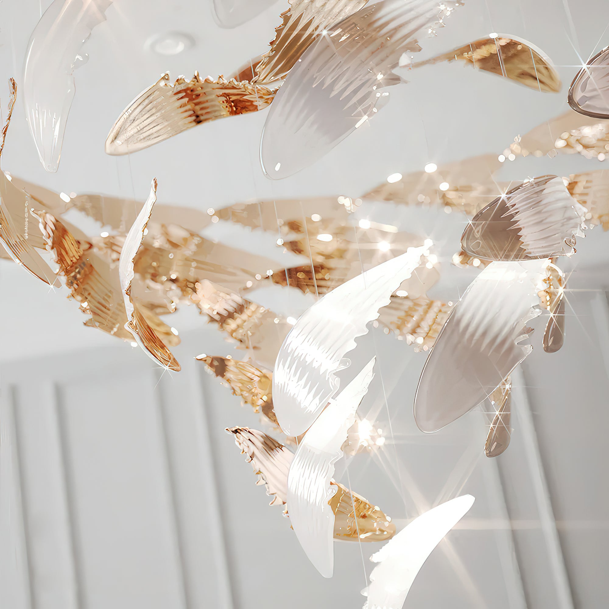 Alvenan Bird Flock Chandelier - Blowlighting