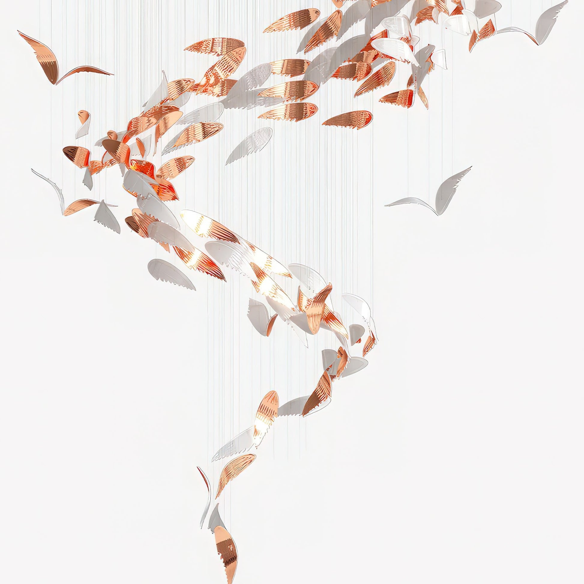 Alvenan Bird Flock Chandelier - Blowlighting