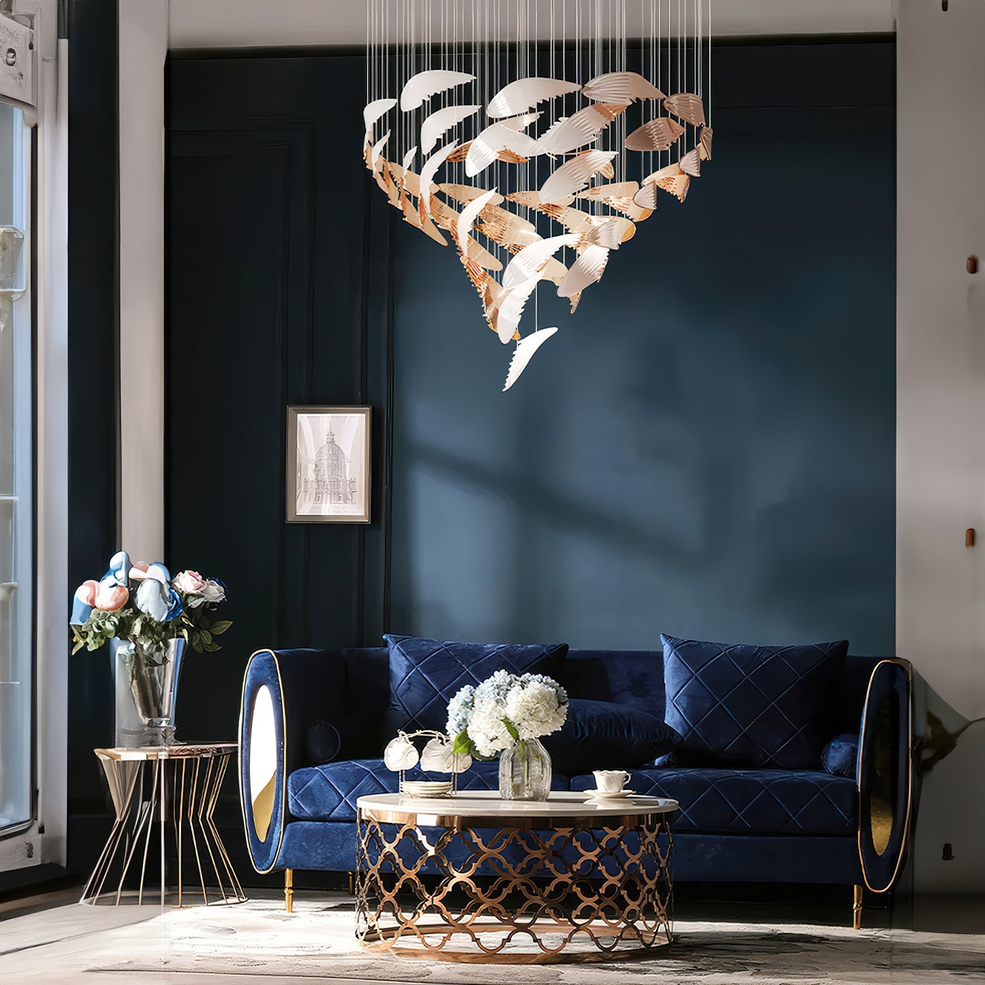 Alvenan Bird Flock Chandelier - Blowlighting