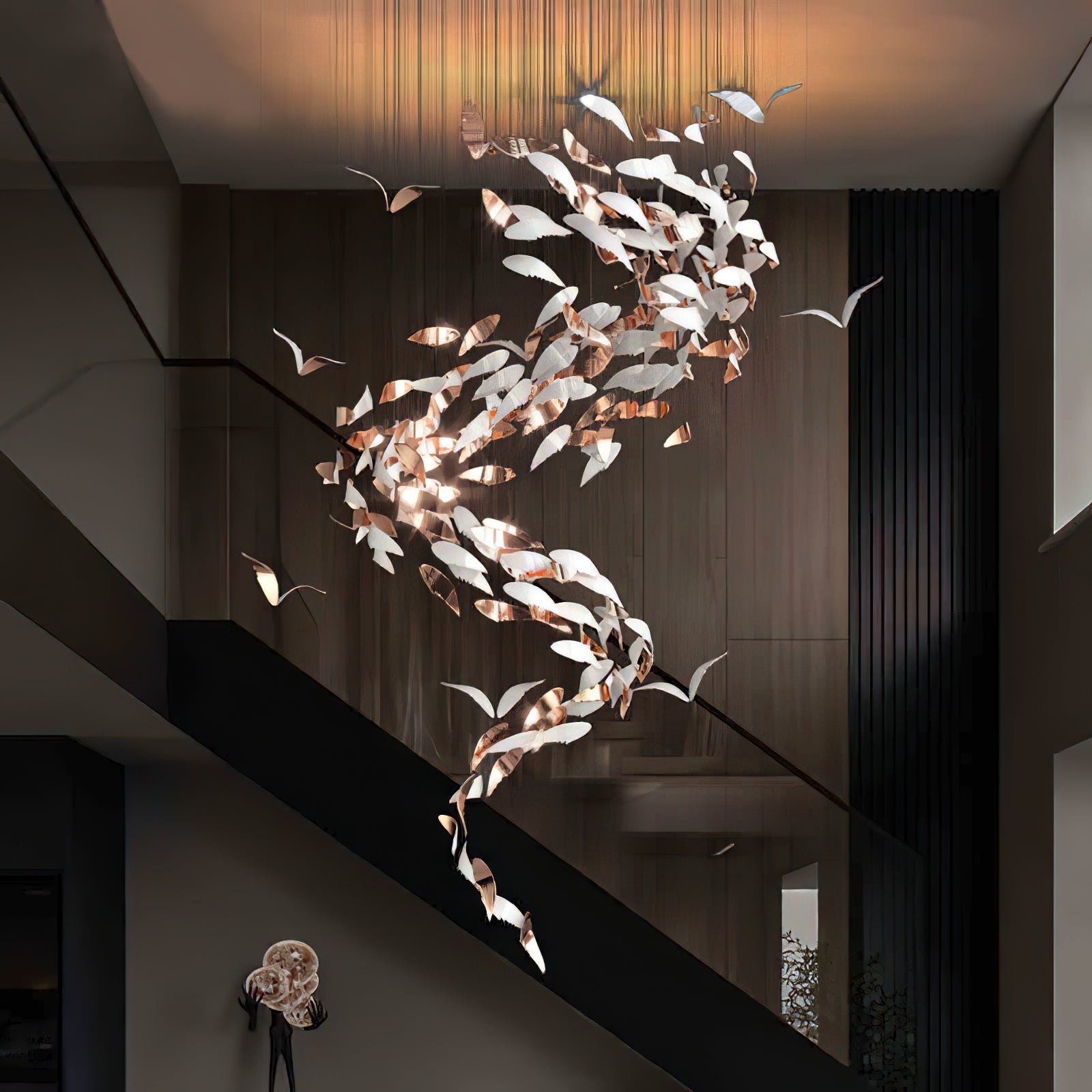 Alvenan Bird Flock Chandelier - Blowlighting