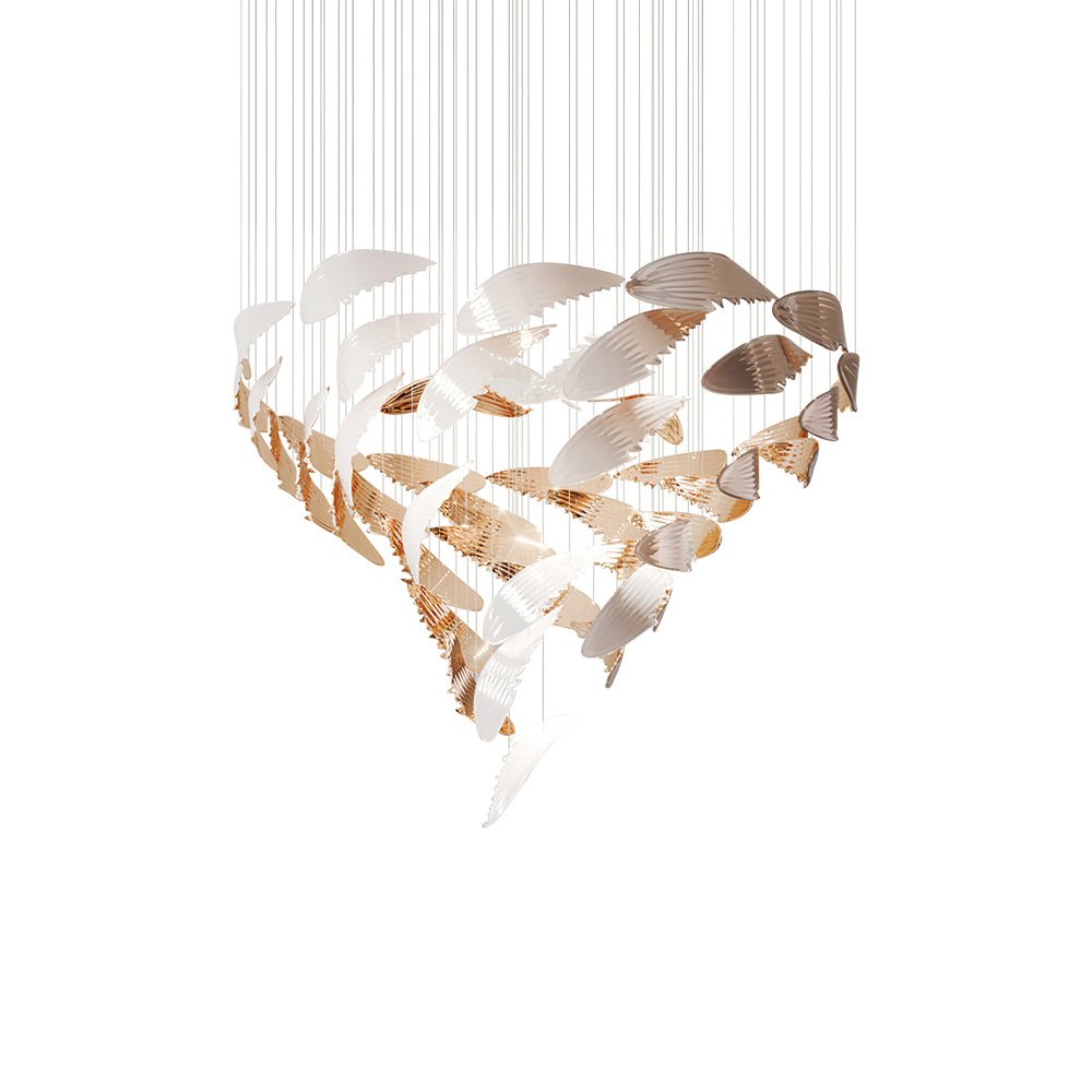 Alvenan Bird Flock Chandelier - Blowlighting