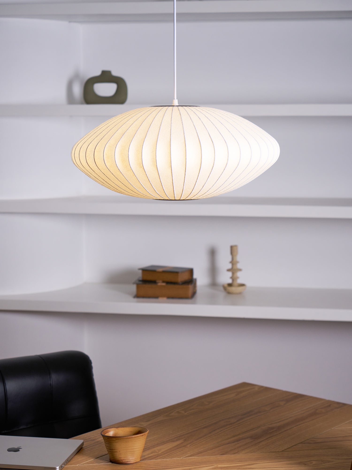 Bubble Mulberry Silk Pendant Lamp - Blowlighting