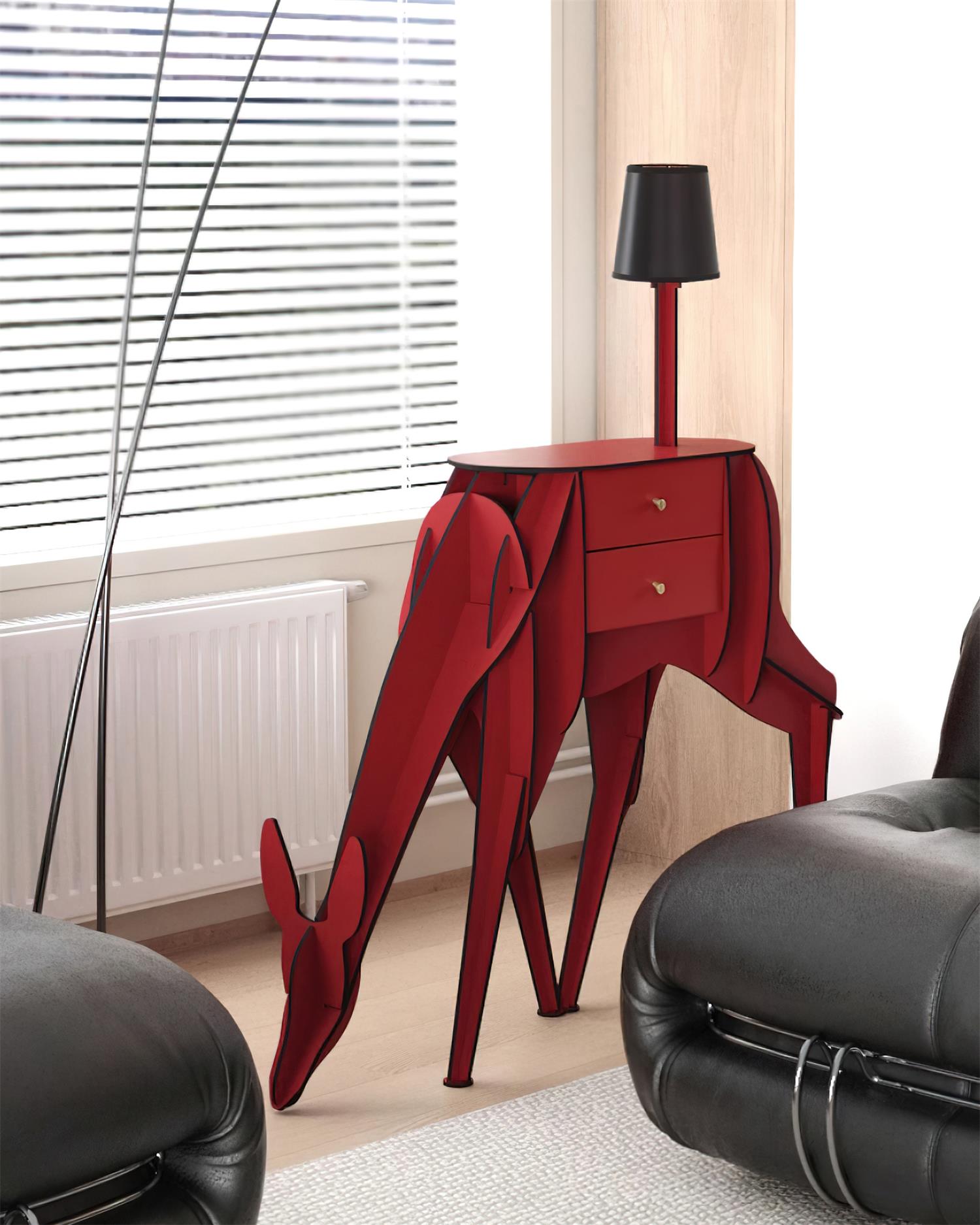 Evraee Deer-shaped Side Table - Blowlighting