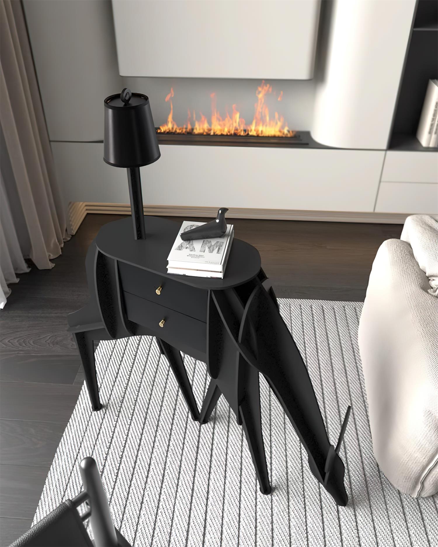 Evraee Deer-shaped Side Table - Blowlighting