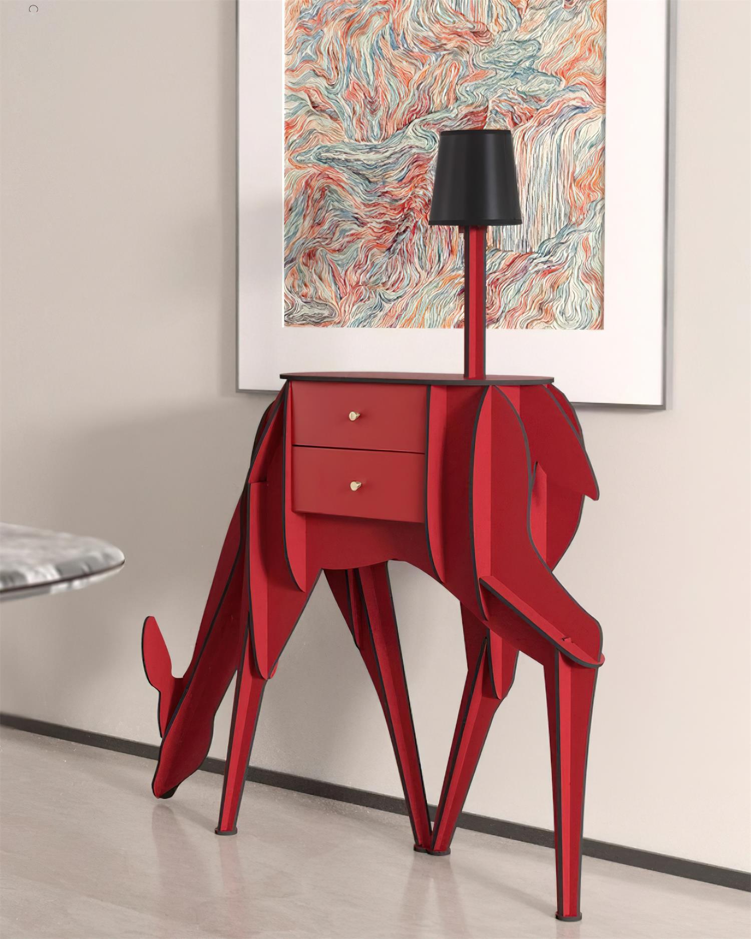Evraee Deer-shaped Side Table - Blowlighting