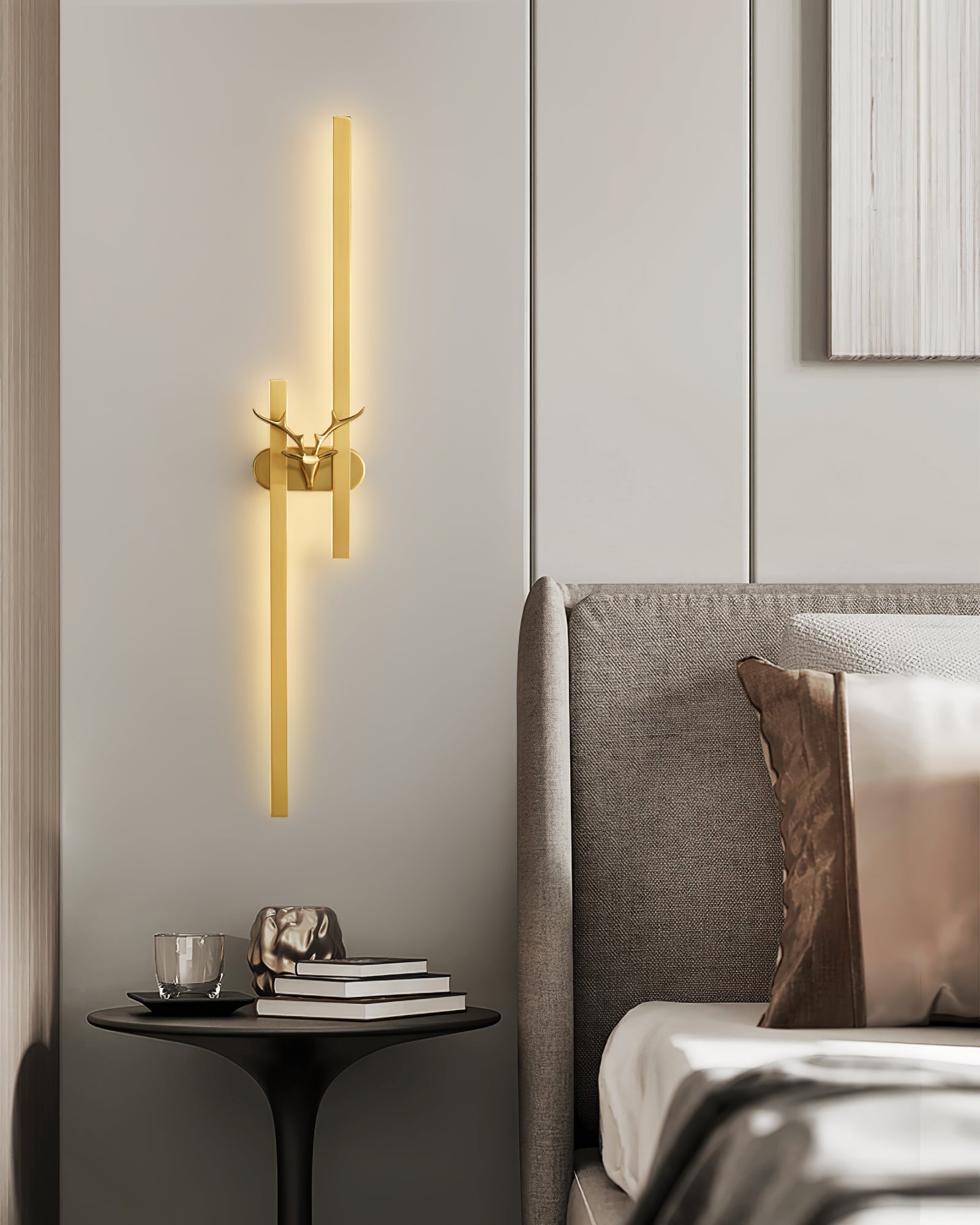 Deer Brass Wall Lamp - Blowlighting