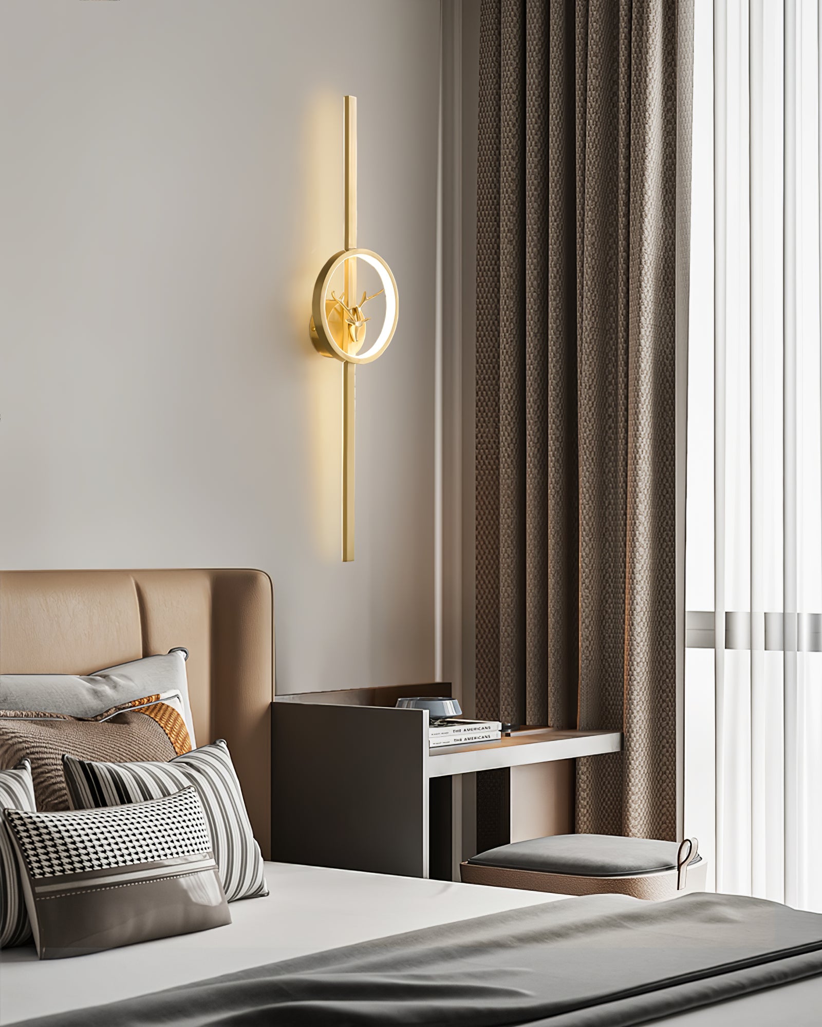 Deer Brass Wall Lamp - Blowlighting