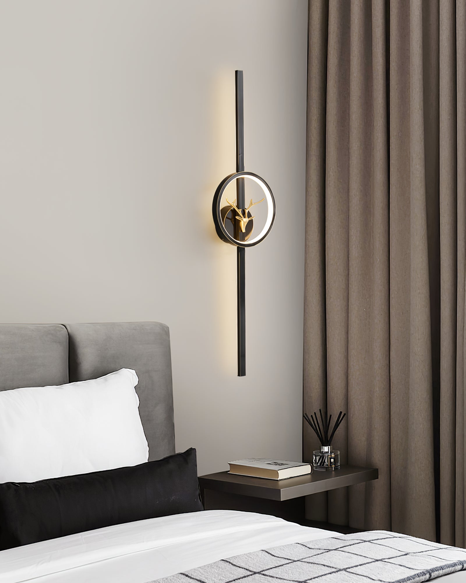Deer Brass Wall Lamp - Blowlighting