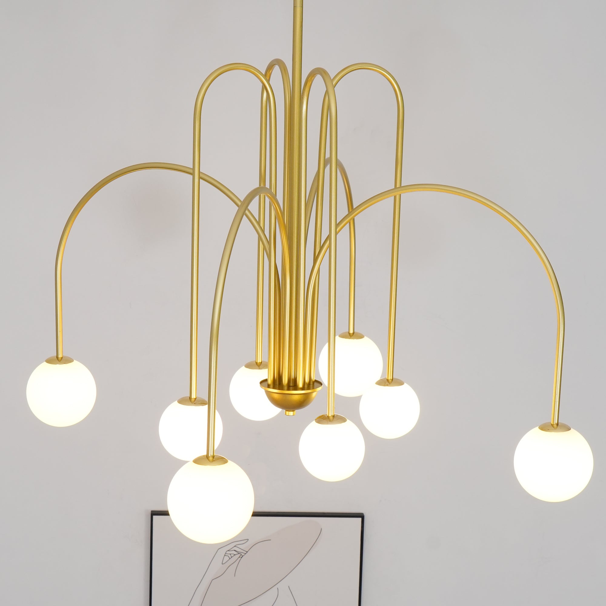 Delaney Chandelier - Blowlighting