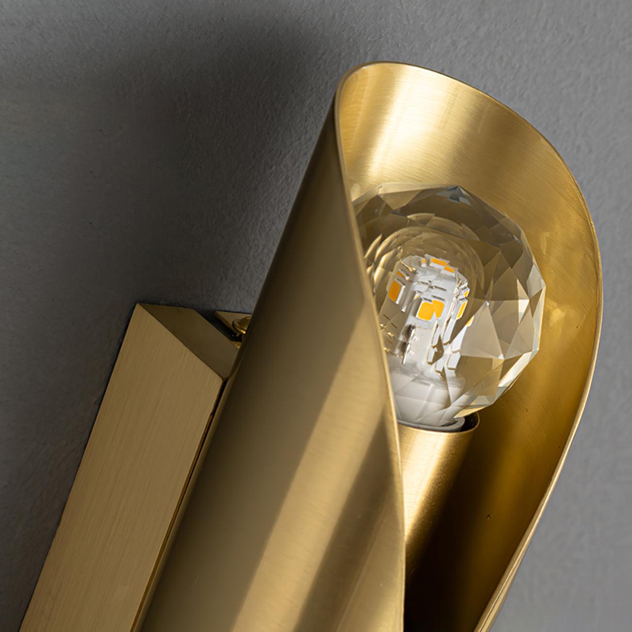Diamonds Brass Wall Lamp - Blowlighting