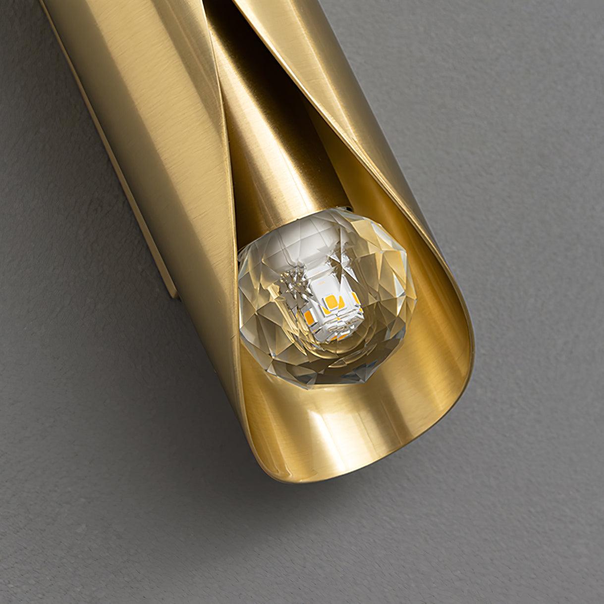 Diamonds Brass Wall Lamp - Blowlighting