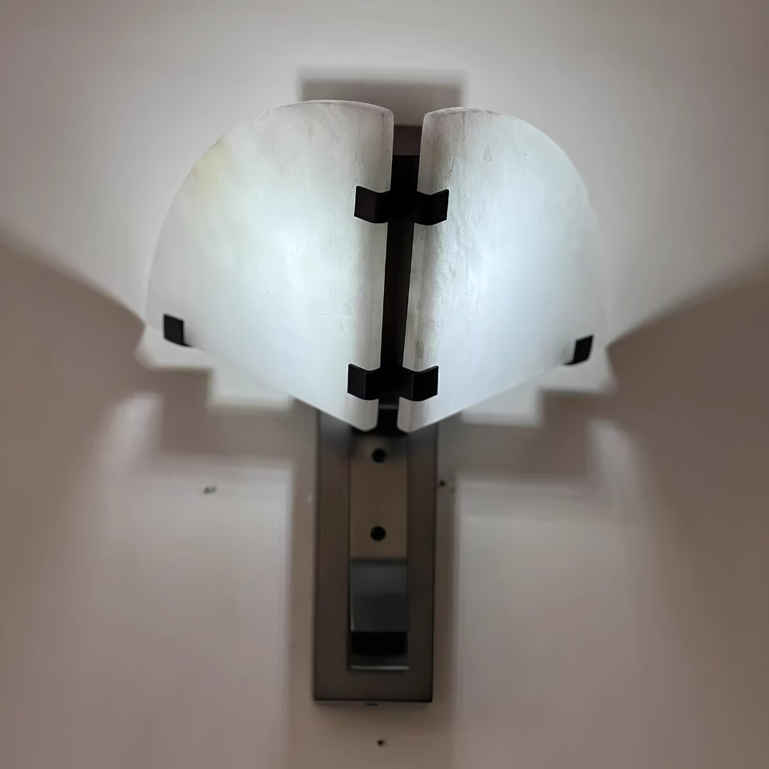 Selesta Modern Alabaster Wall Light - Blowlighting