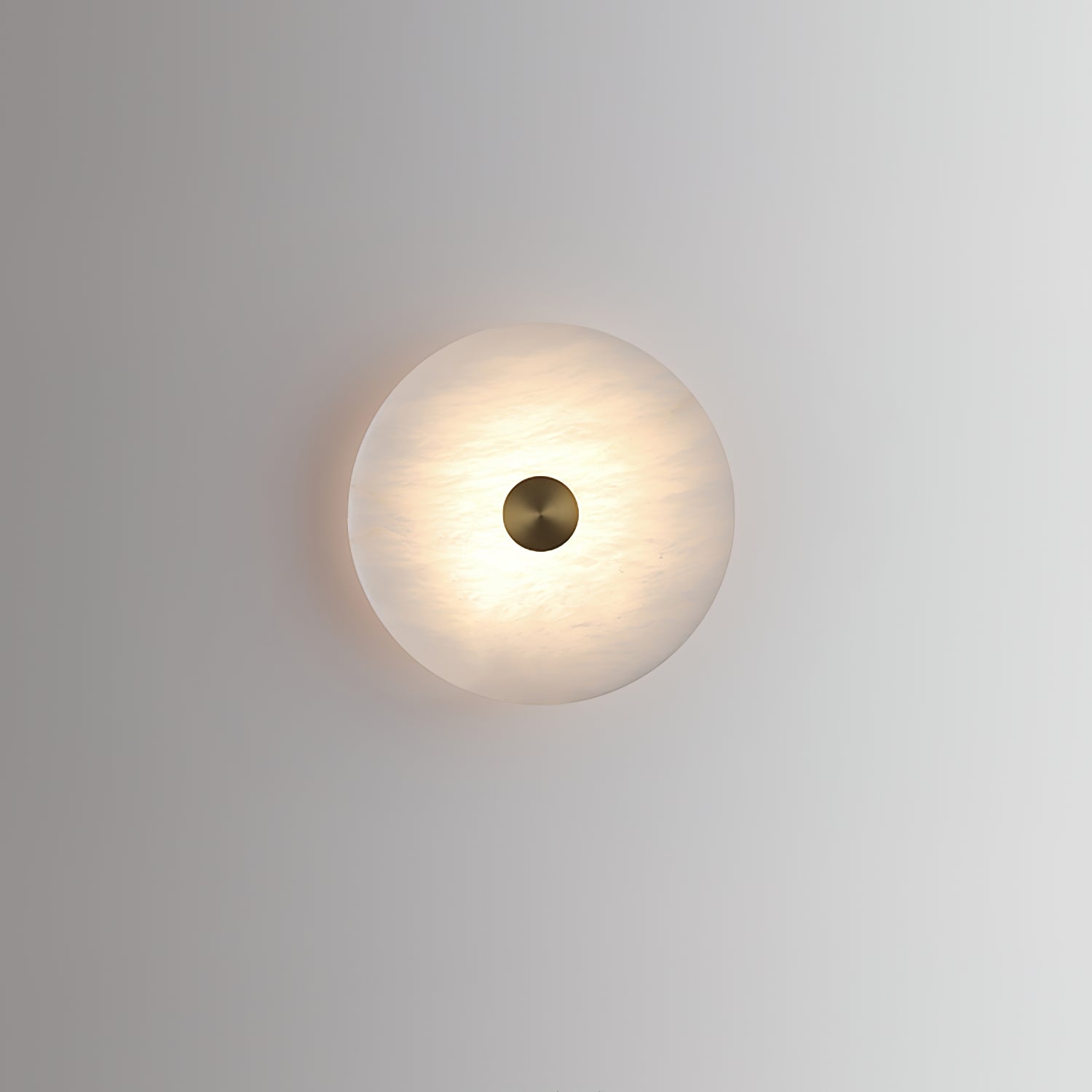 Selina Minimalist Alabaster Ceiling Light - Blowlighting