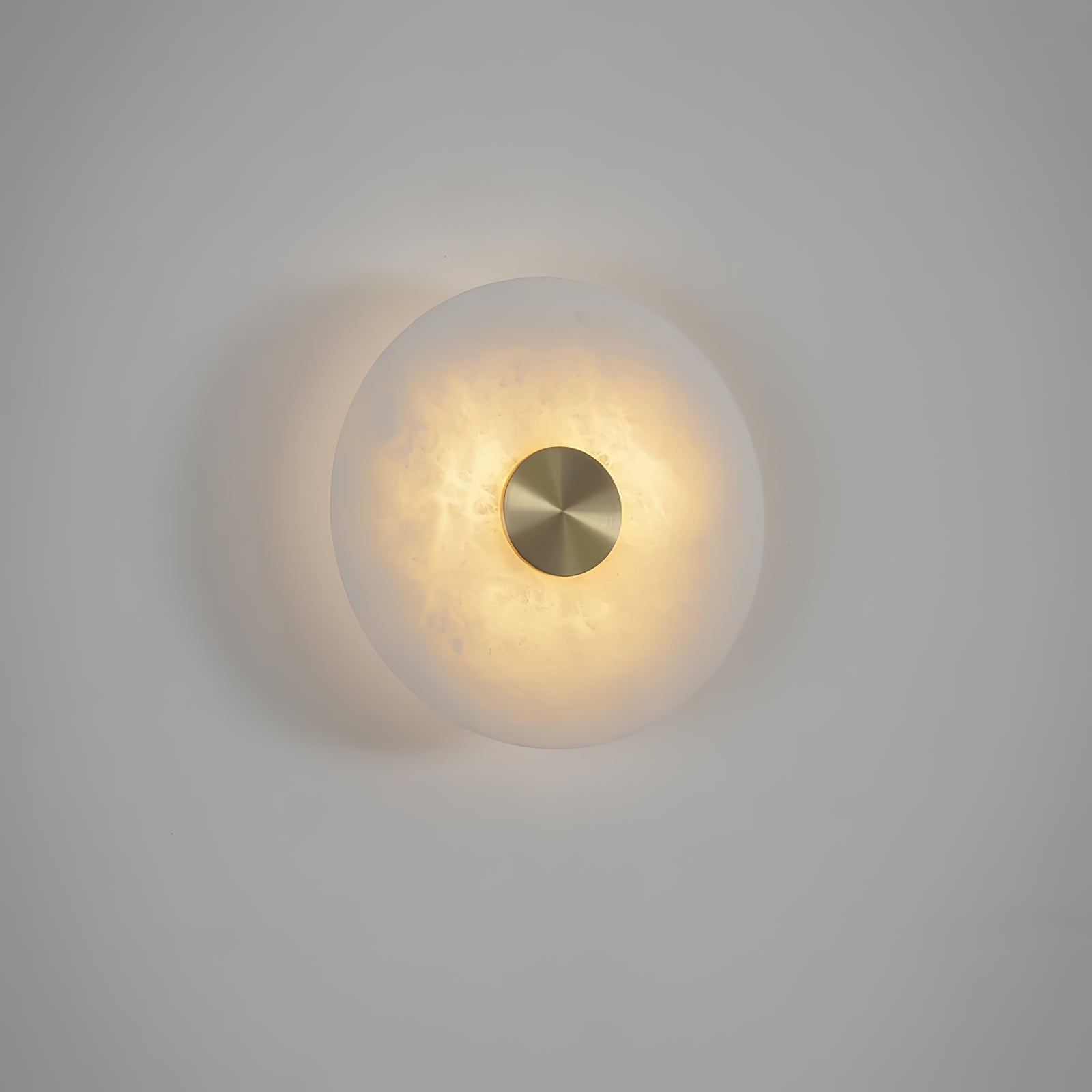 Selina Minimalist Alabaster Ceiling Light - Blowlighting