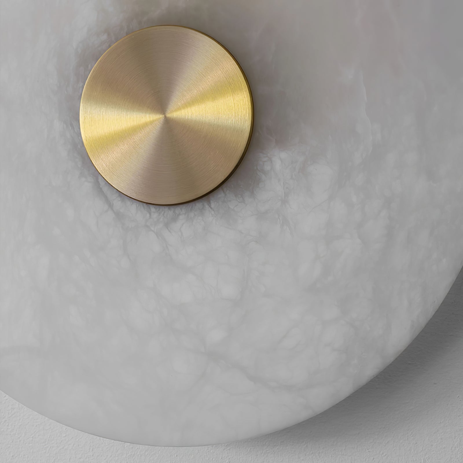 Selina Minimalist Alabaster Ceiling Light - Blowlighting