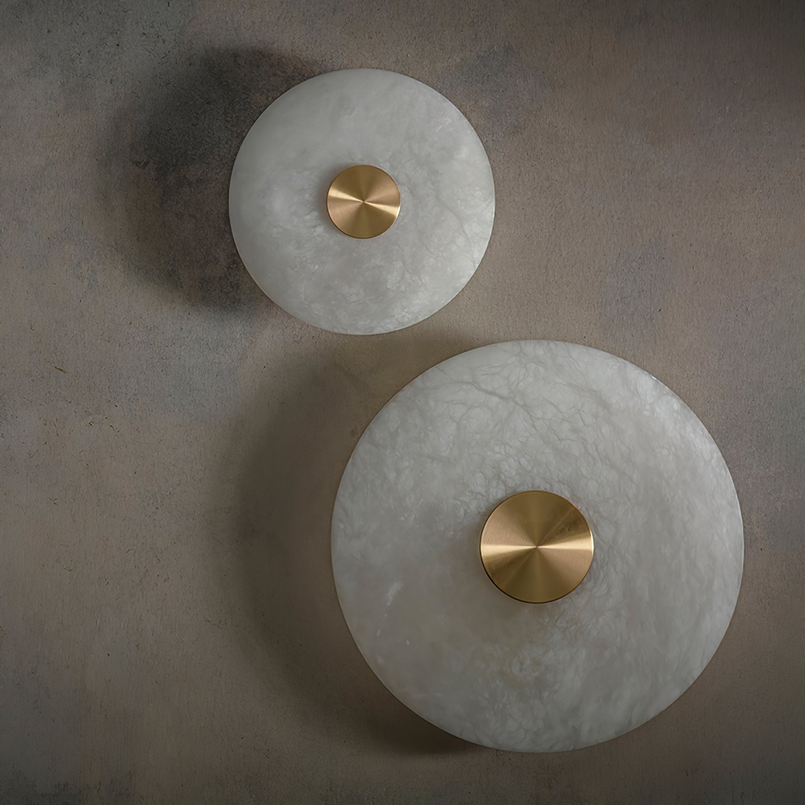 Selina Minimalist Alabaster Ceiling Light - Blowlighting