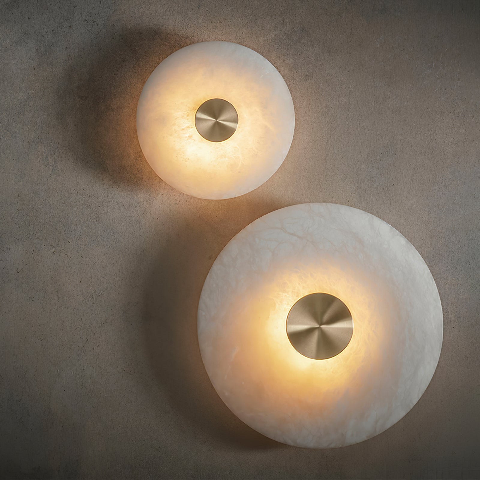 Selina Minimalist Alabaster Ceiling Light - Blowlighting