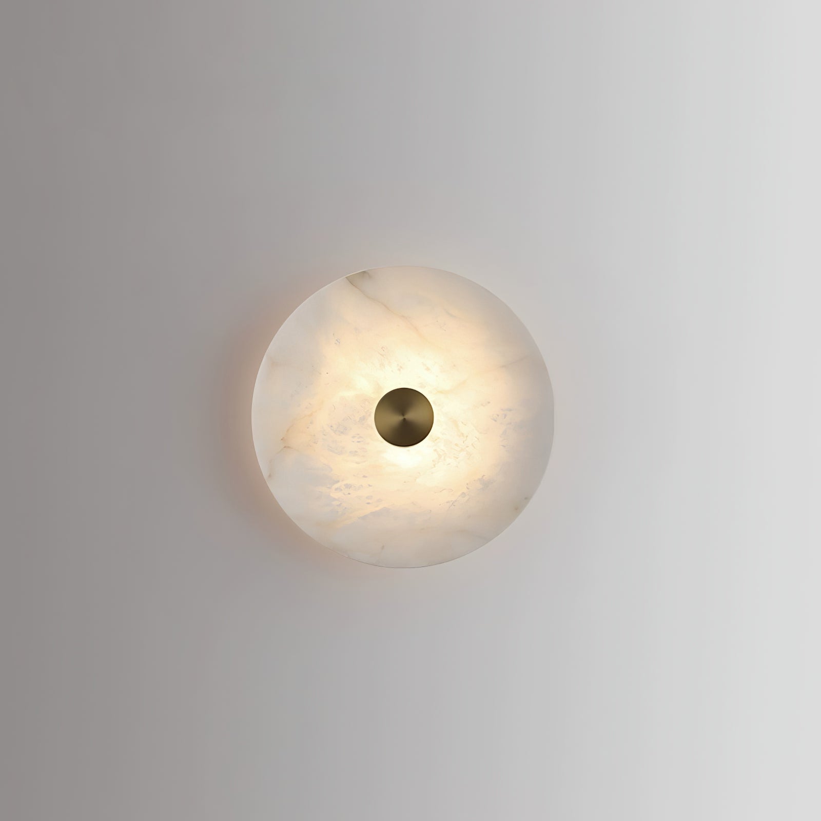 Selina Minimalist Alabaster Ceiling Light - Blowlighting