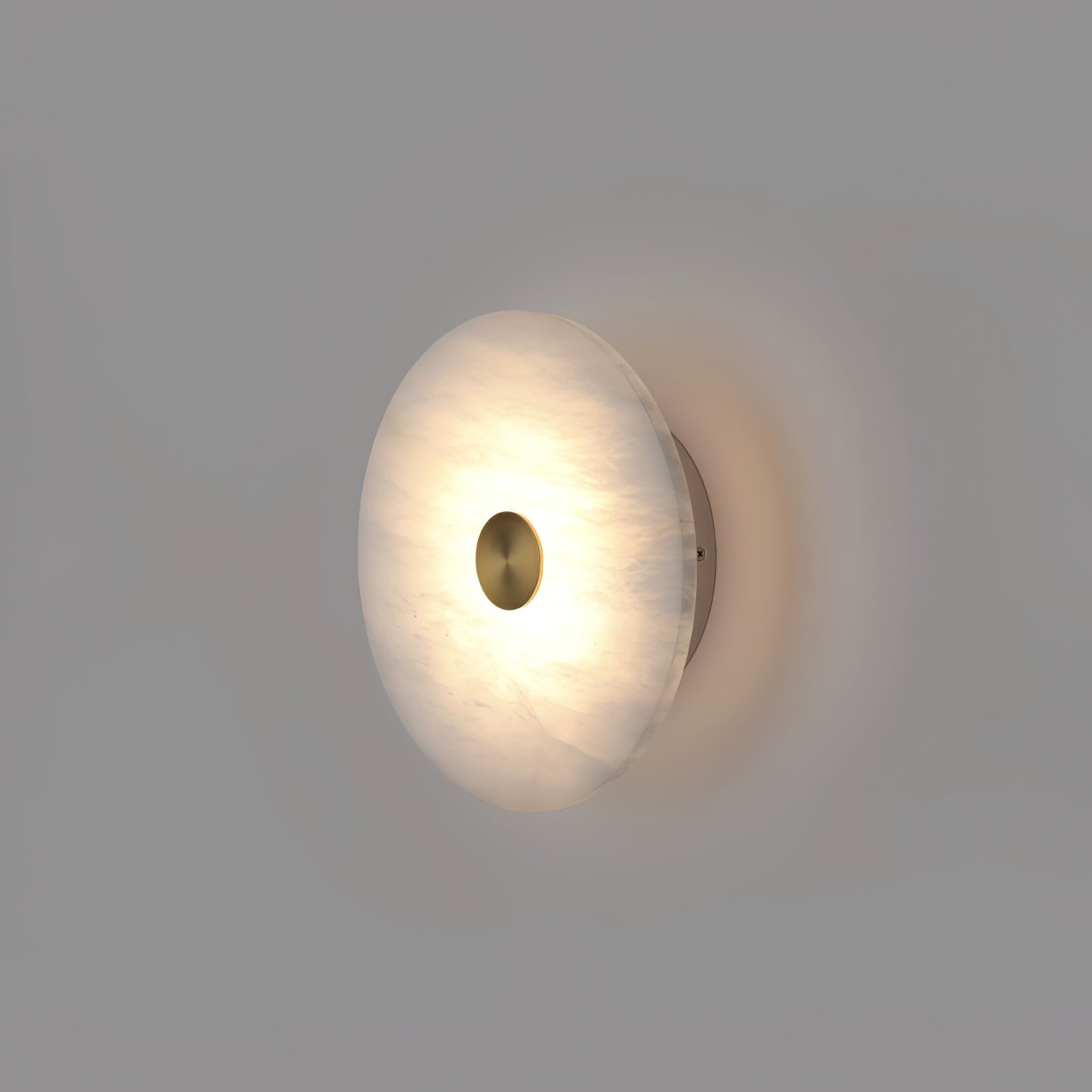 Selina Minimalist Alabaster Ceiling Light - Blowlighting